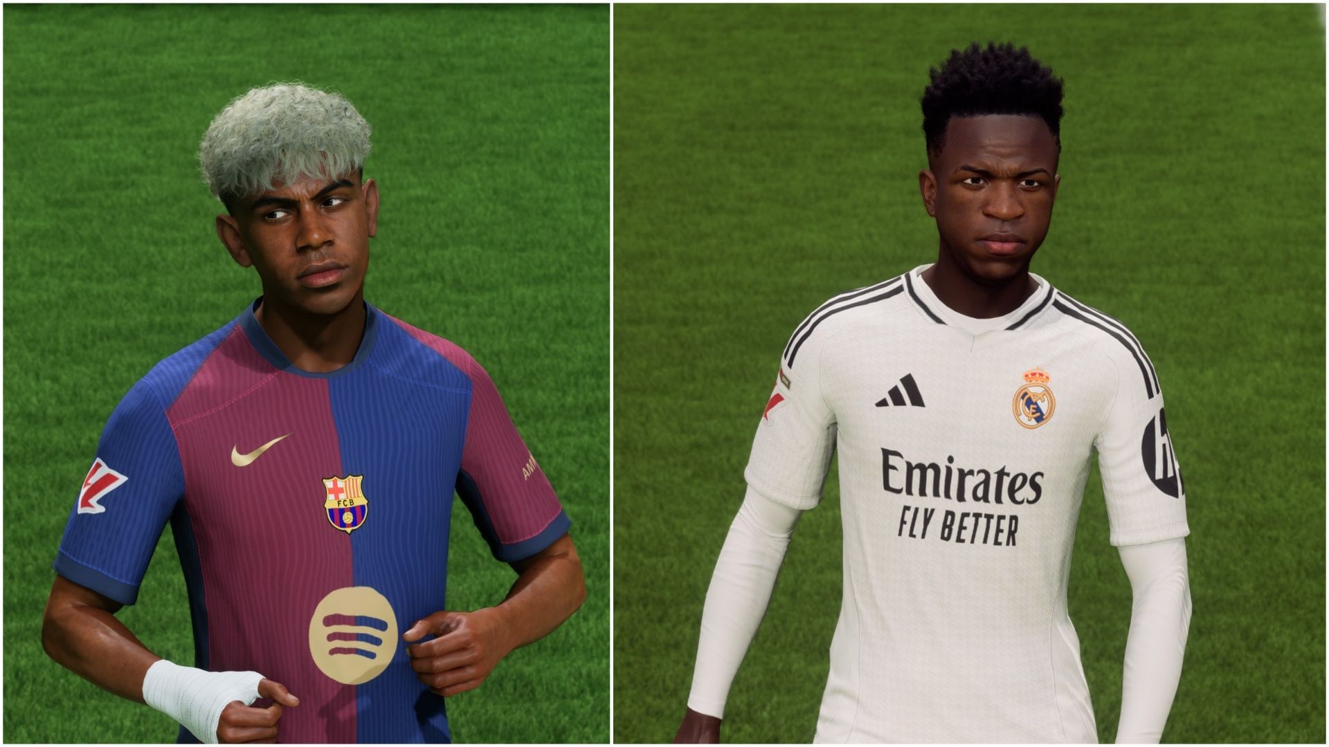 Lamine Yamal против Vinicius Jr: Кто лучший игрок в EA FC 26?