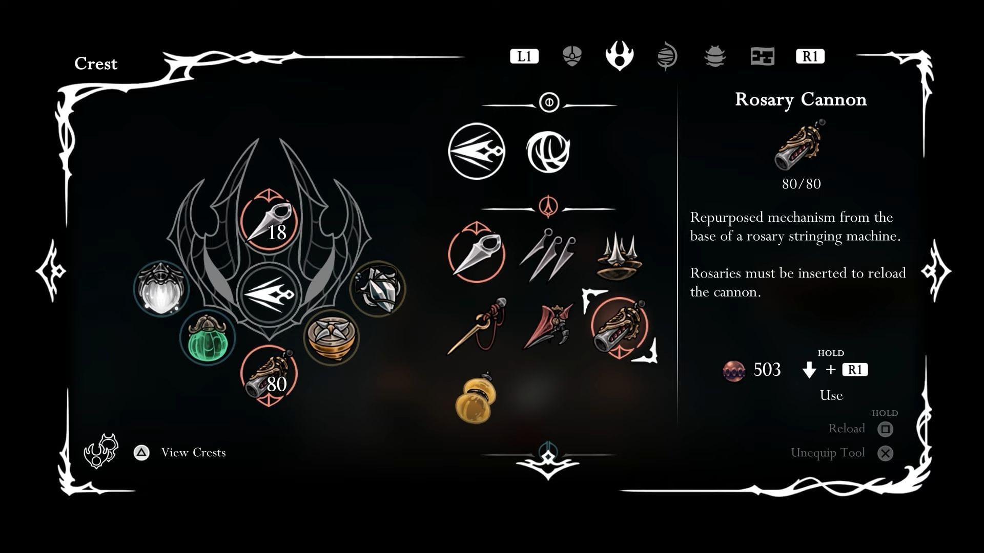 Как получить Rosary Cannon в Hollow Knight Silksong