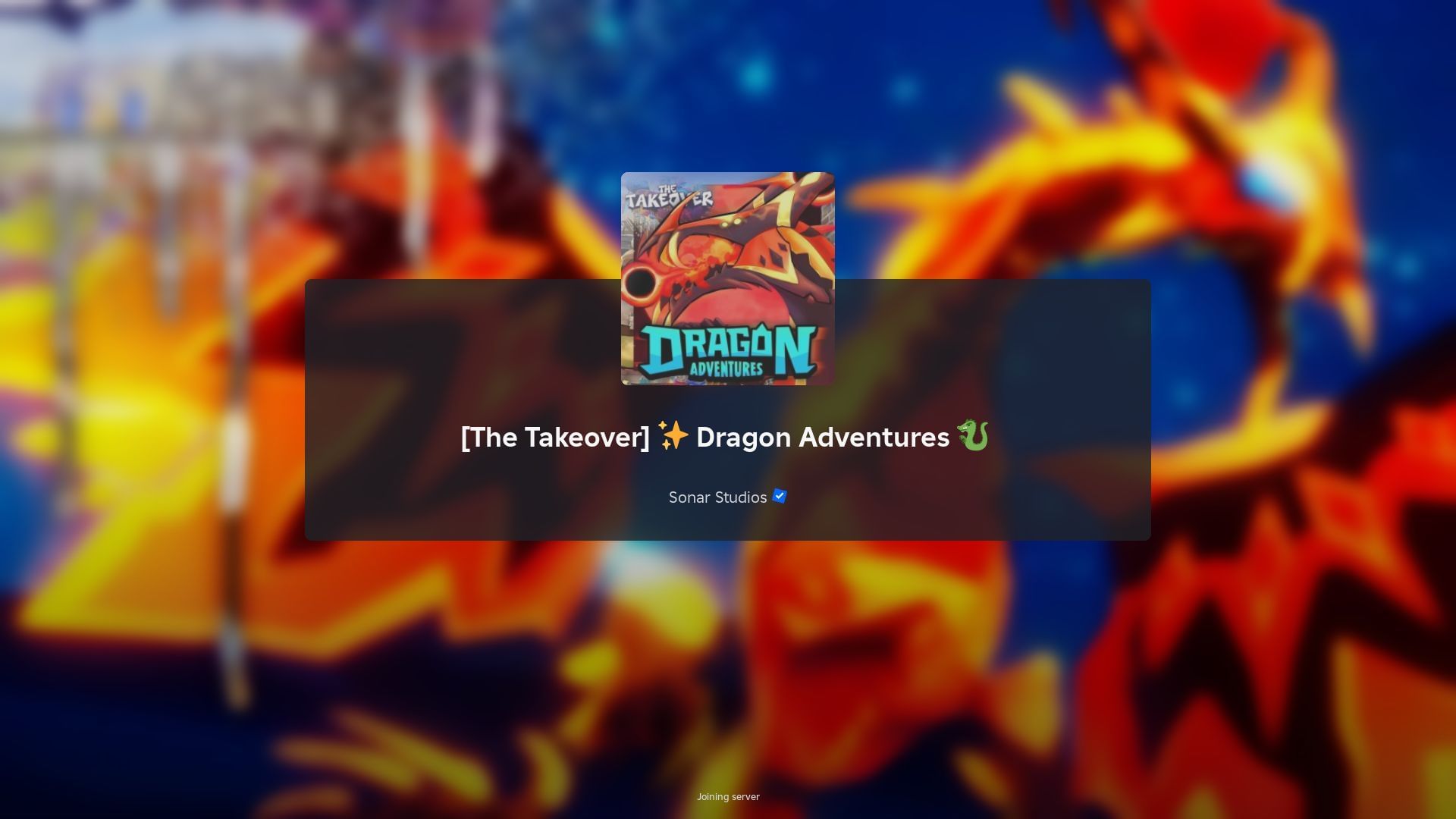 Dragon Adventures – Roblox The Takeover