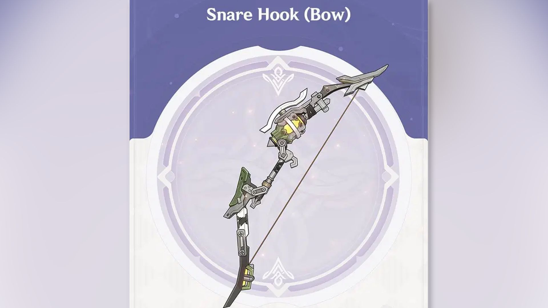 Genshin Impact руководство по оружию Snare Hook