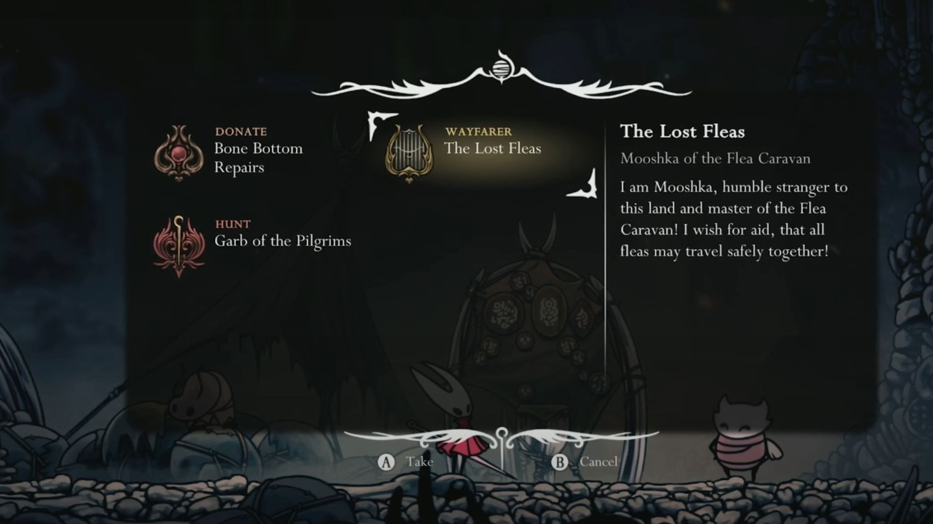 Как завершить Lost Fleas wish в Hollow Knight Silksong