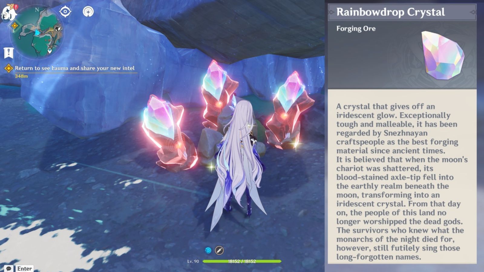 Genshin Impact Места расположения Rainbowdrop Crystals и руководство по фарму
