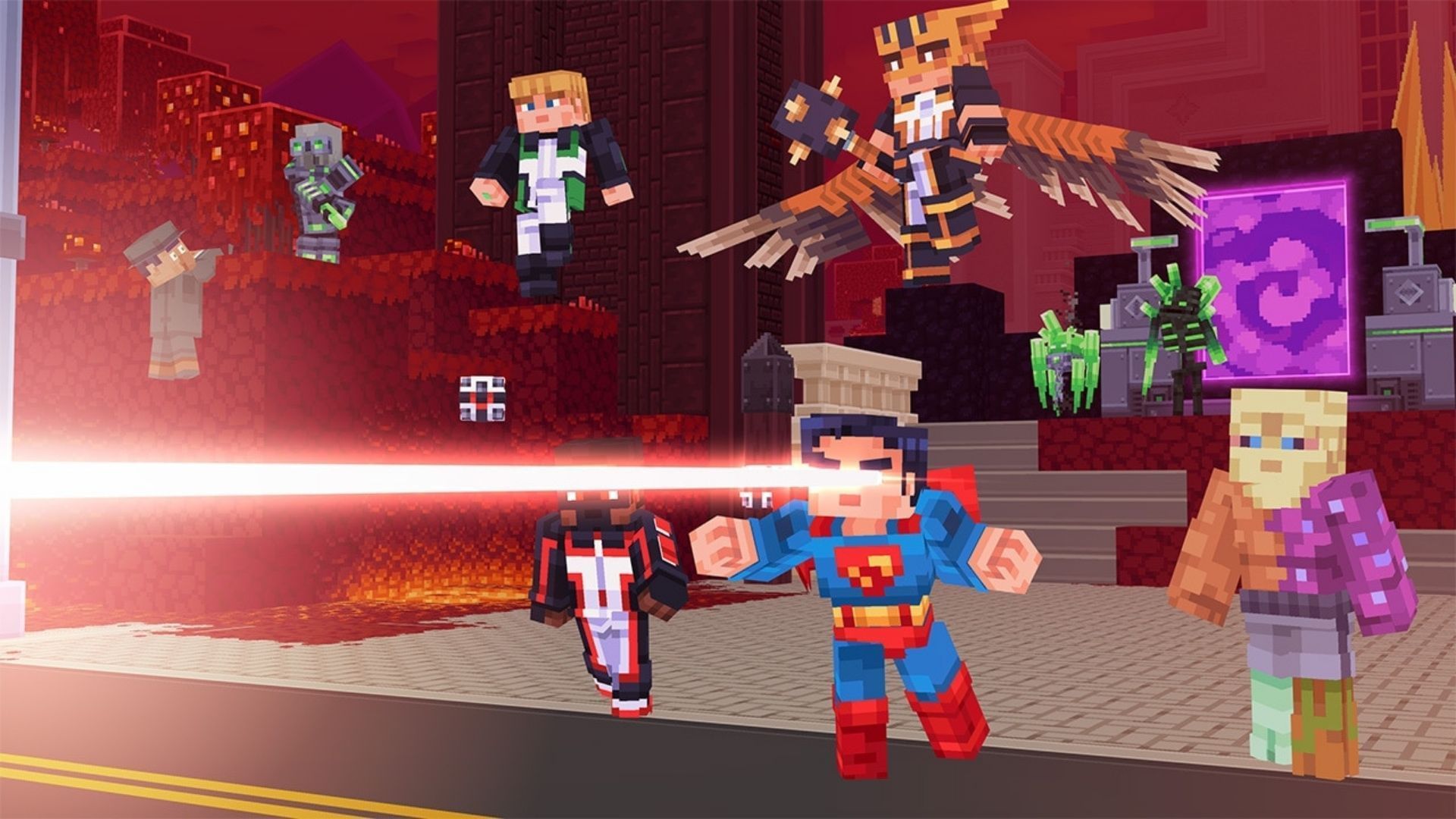 Объявлен DLC Minecraft x Superman