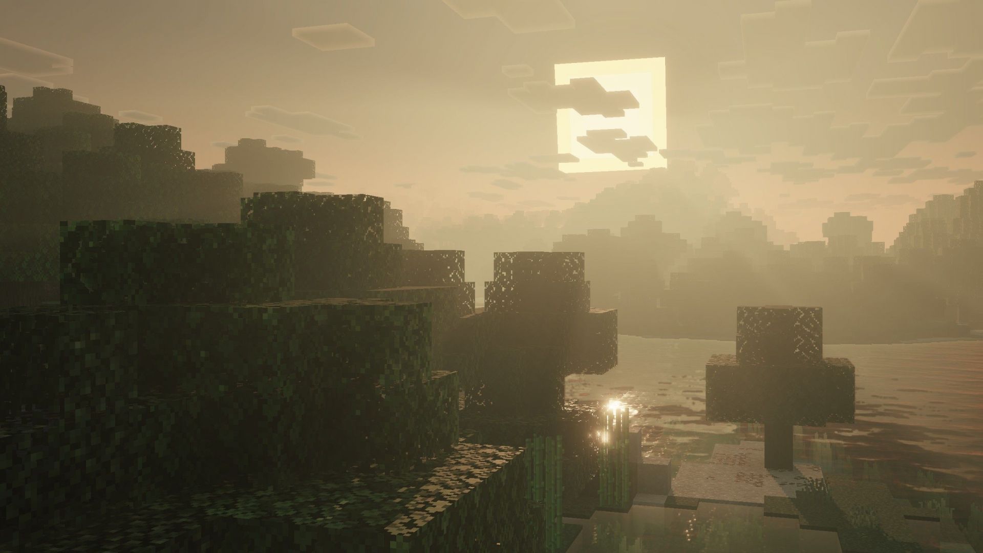 Этот ресурс-пак для Minecraft Bedrock делает игру более жуткой и кинематографичной