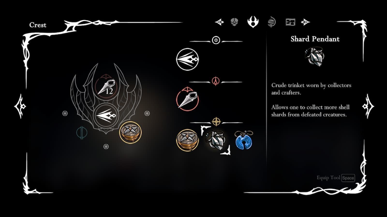 Где найти Shard Pendant в Hollow Knight Silksong