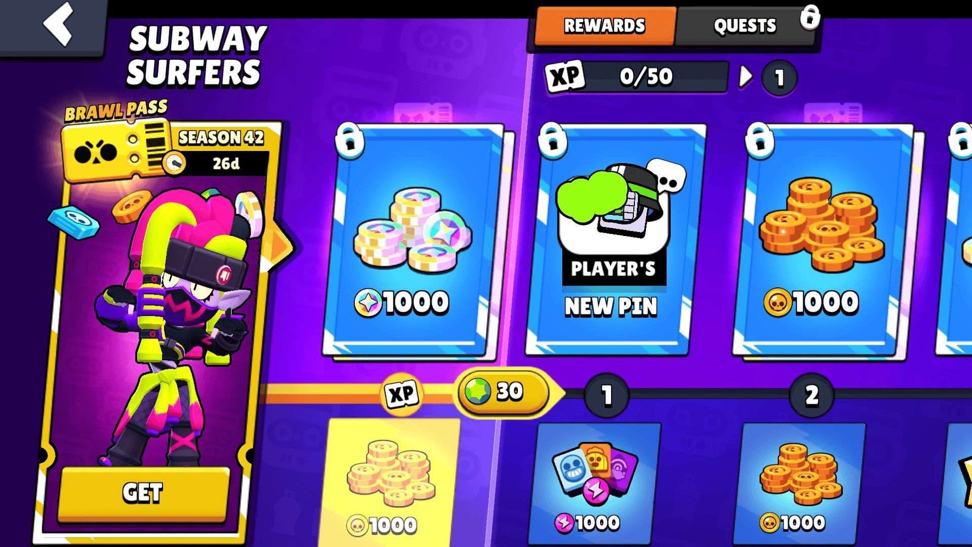 Brawl Stars Season 42 Brawl Pass: Все награды в деталях