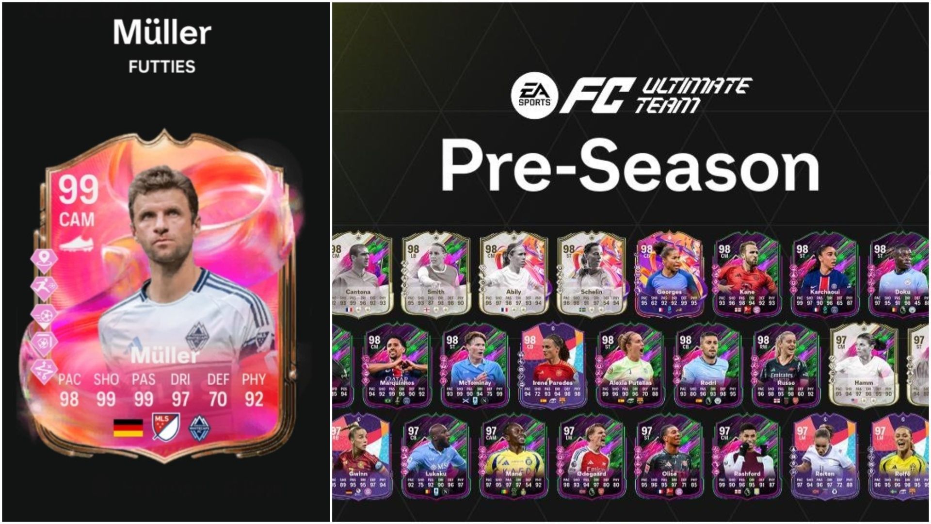 EA FC 25 Thomas Muller FUTTIES SBC: Все задачи и самые дешёвые решения
