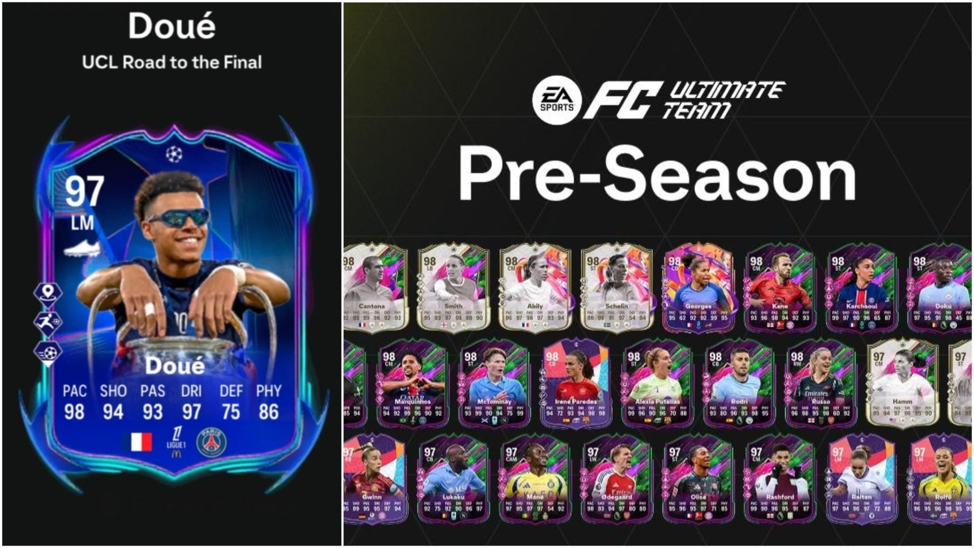 EA FC 25 Desire Doue RTTF SBC: Все задачи и самые дешёвые решения