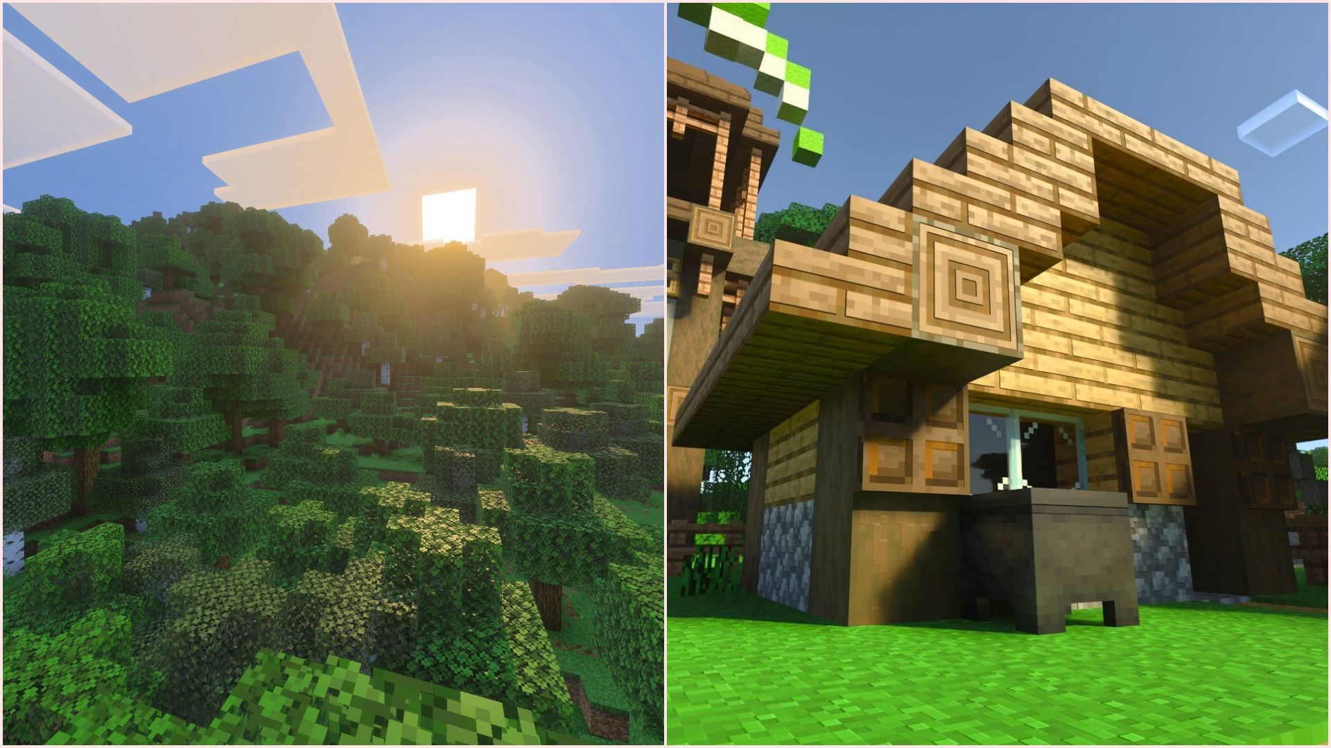 Vibrant Visuals против RTX pack для Minecraft Bedrock Edition: в чем разница?