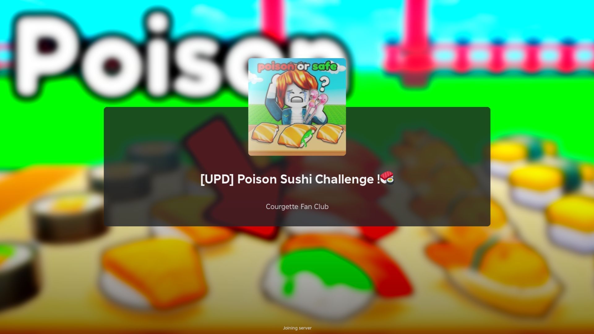 Poison Sushi Challenge: Руководство для начинающих