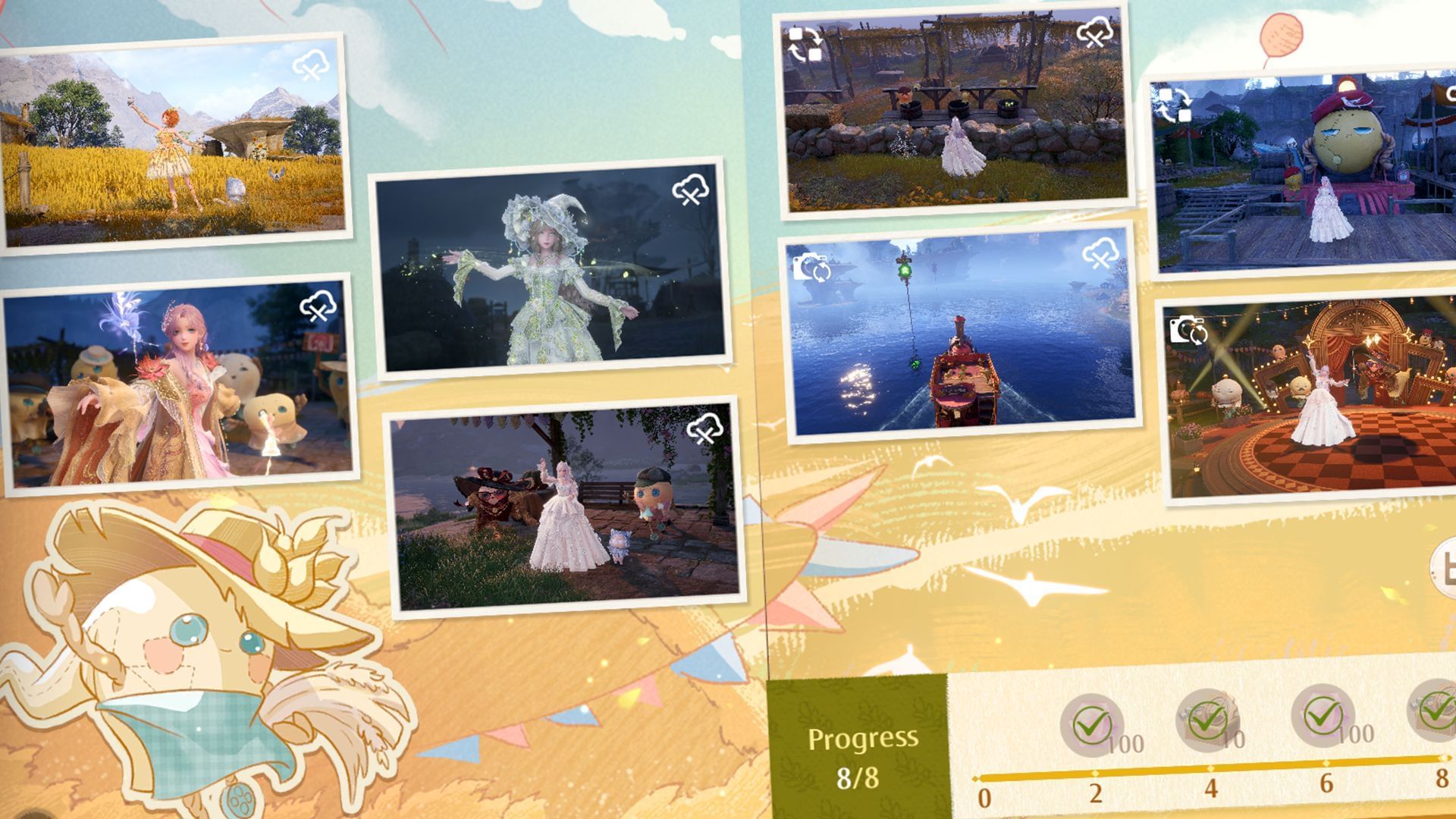Гид по событию Golden Album в Infinity Nikki