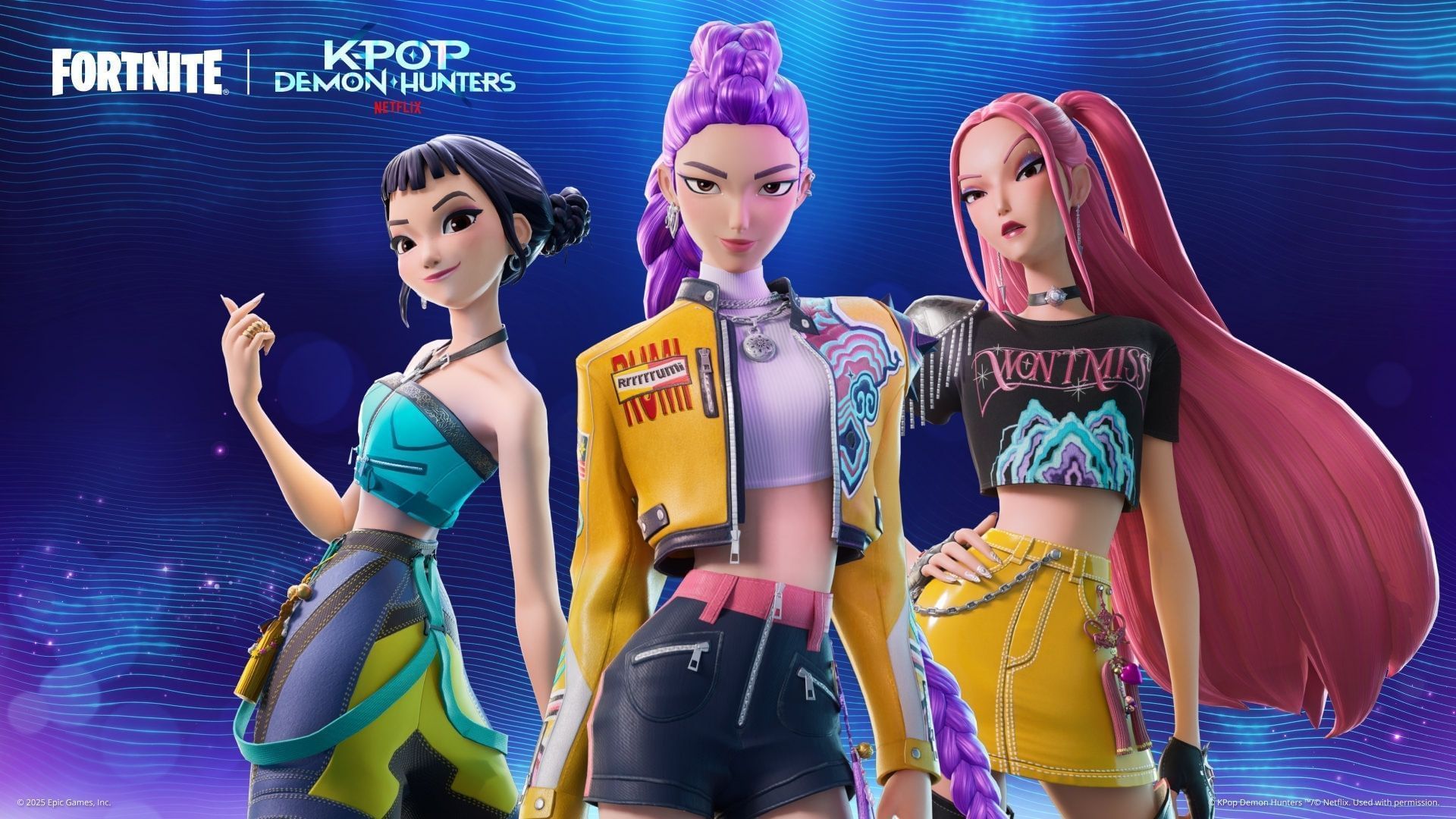 Как получить KPop Demon Hunters скины в Fortnite