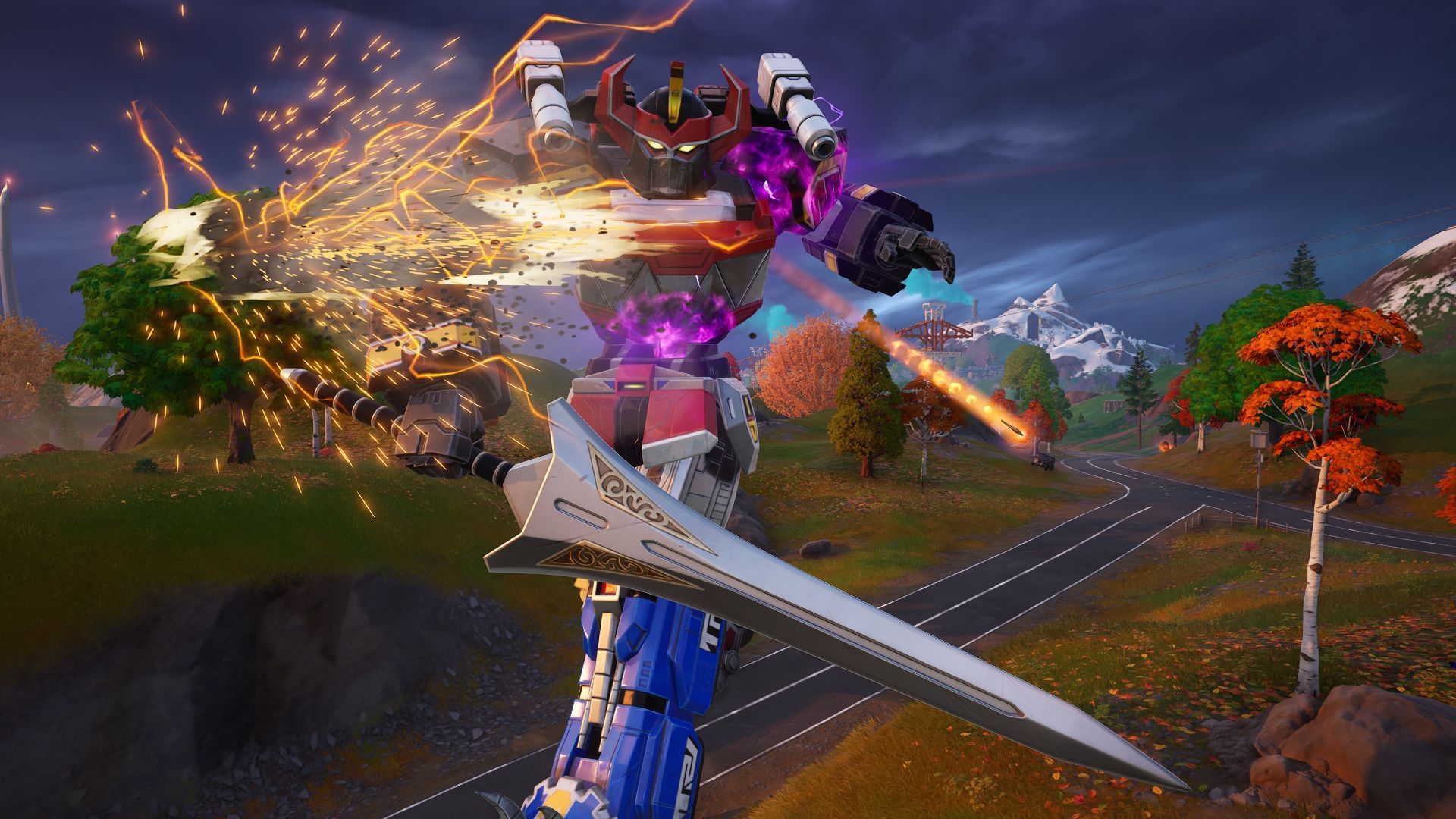 Как стать Megazord в Fortnite Chapter 6 Season 4: Место и особенности