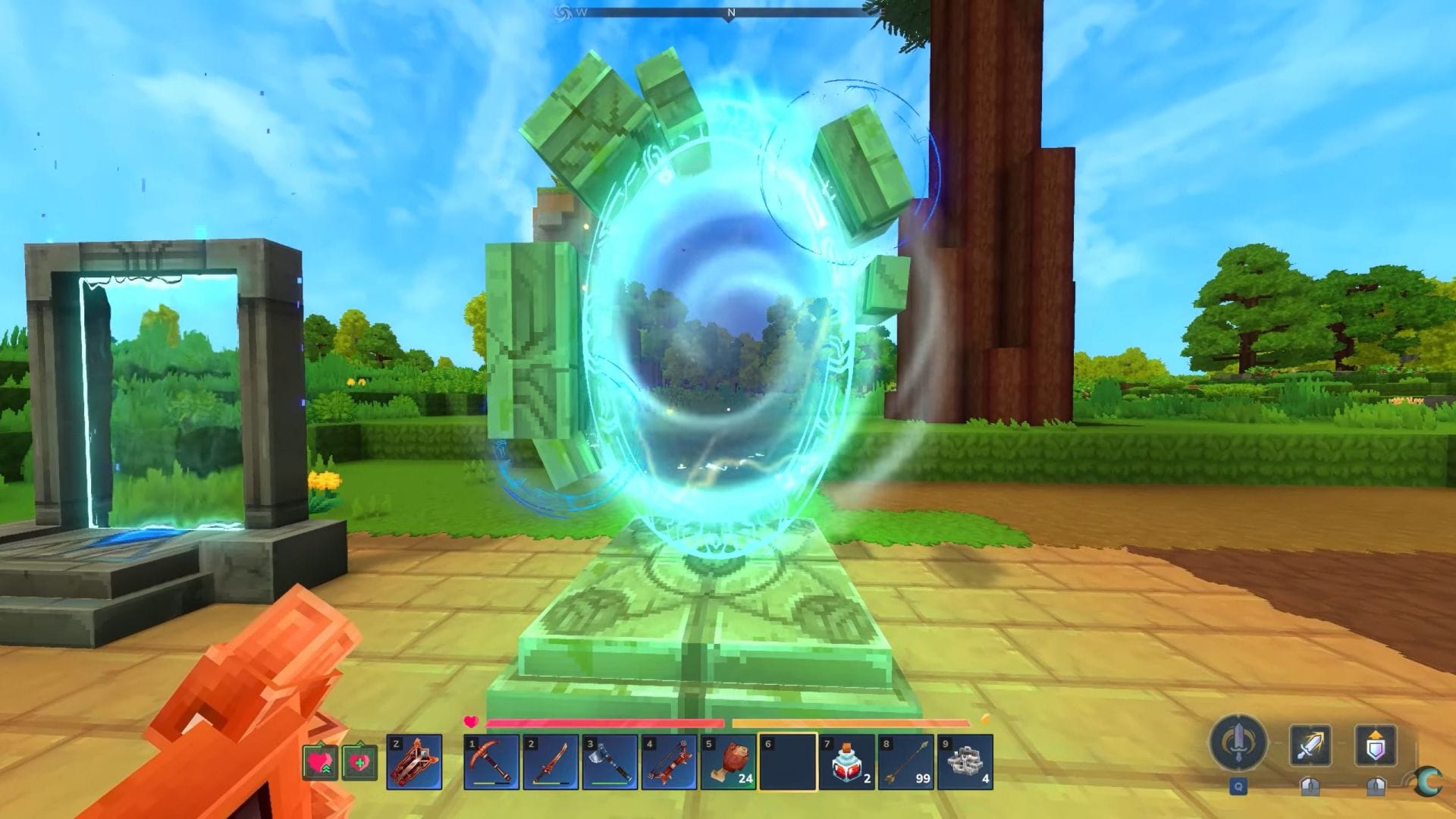 Как создать Ancient Gateway в Hytale