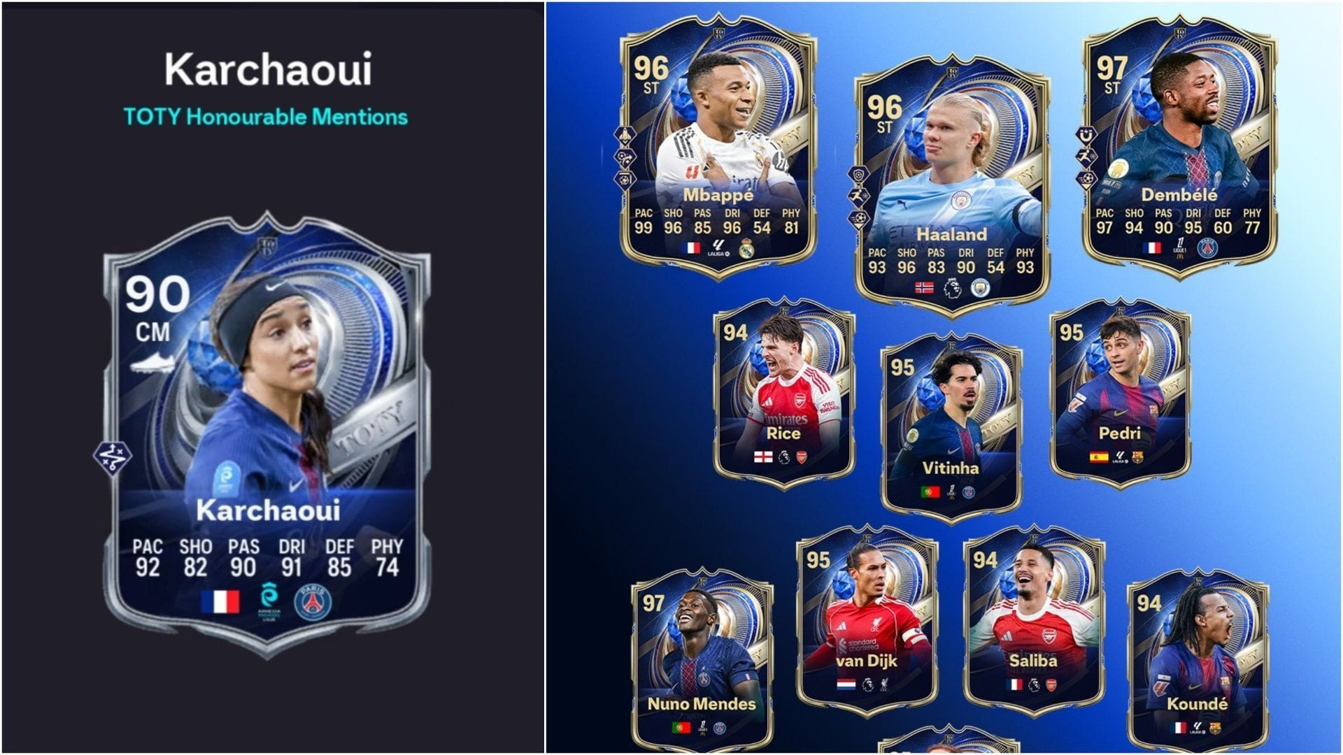 EA FC 26 Sakina Karchaoui TOTY Honorable Mentions SBC: Все задания и самые дешевые решения