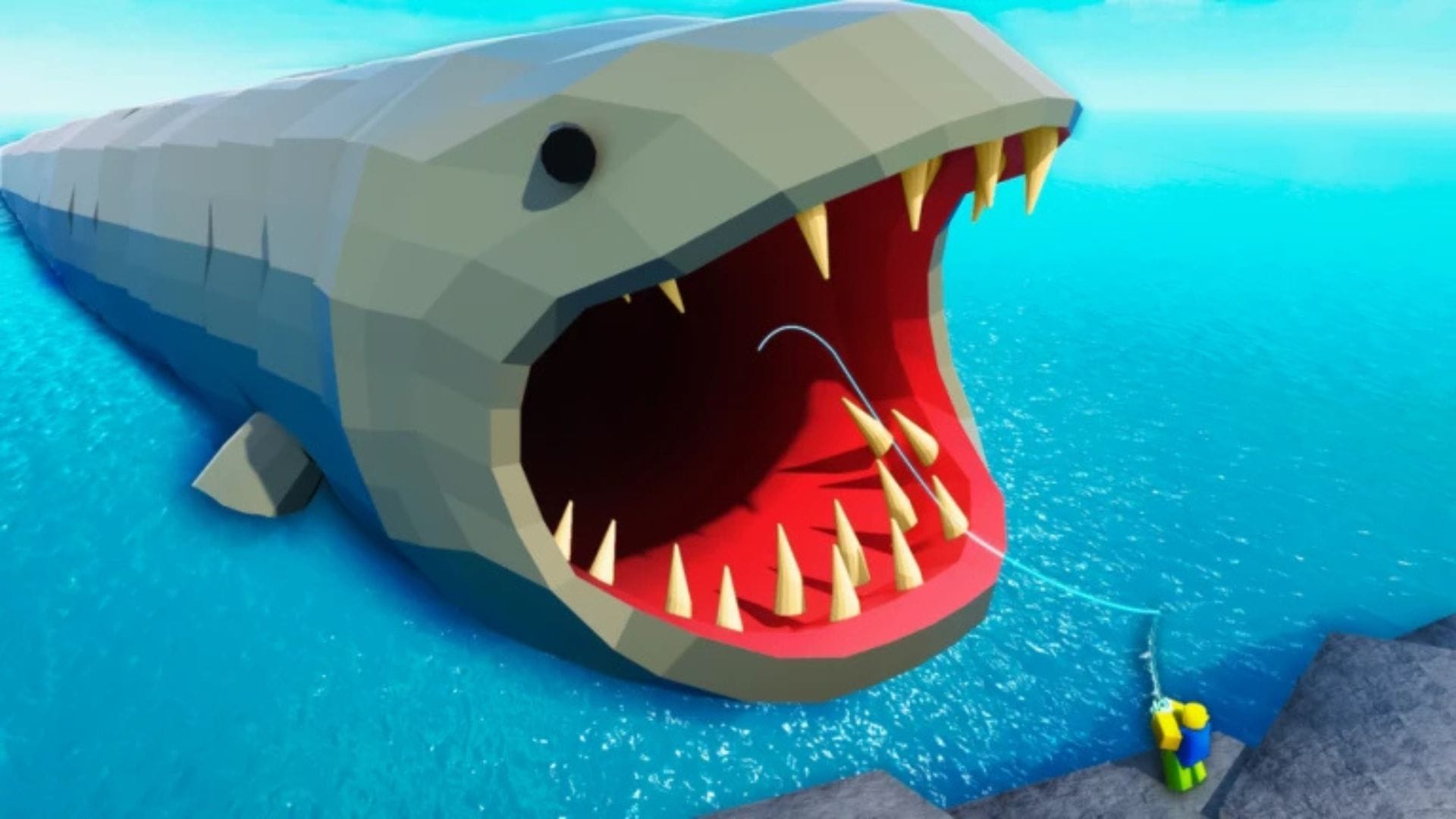 Как поймать Pliosaur в Fisch