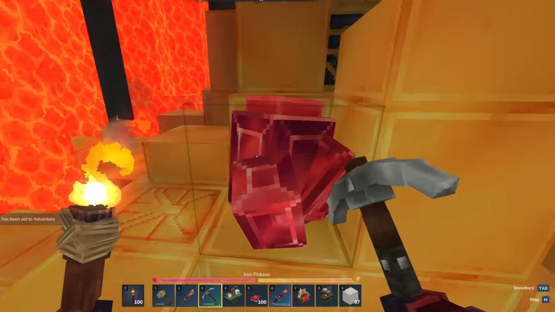 Как получить рубин в Hytale