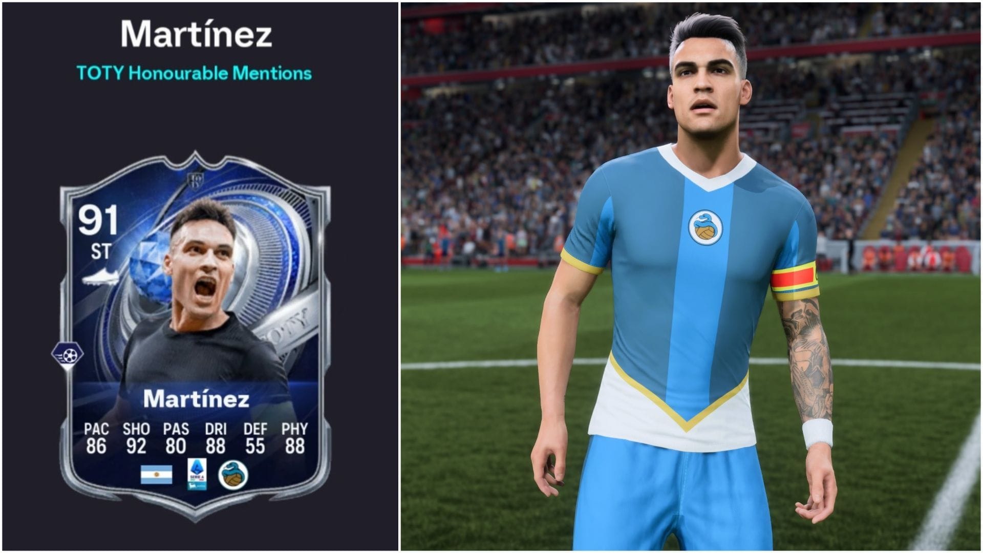 EA FC 26 Lautaro Martinez TOTY Honorable Mentions SBC: Все задачи и самые дешёвые решения
