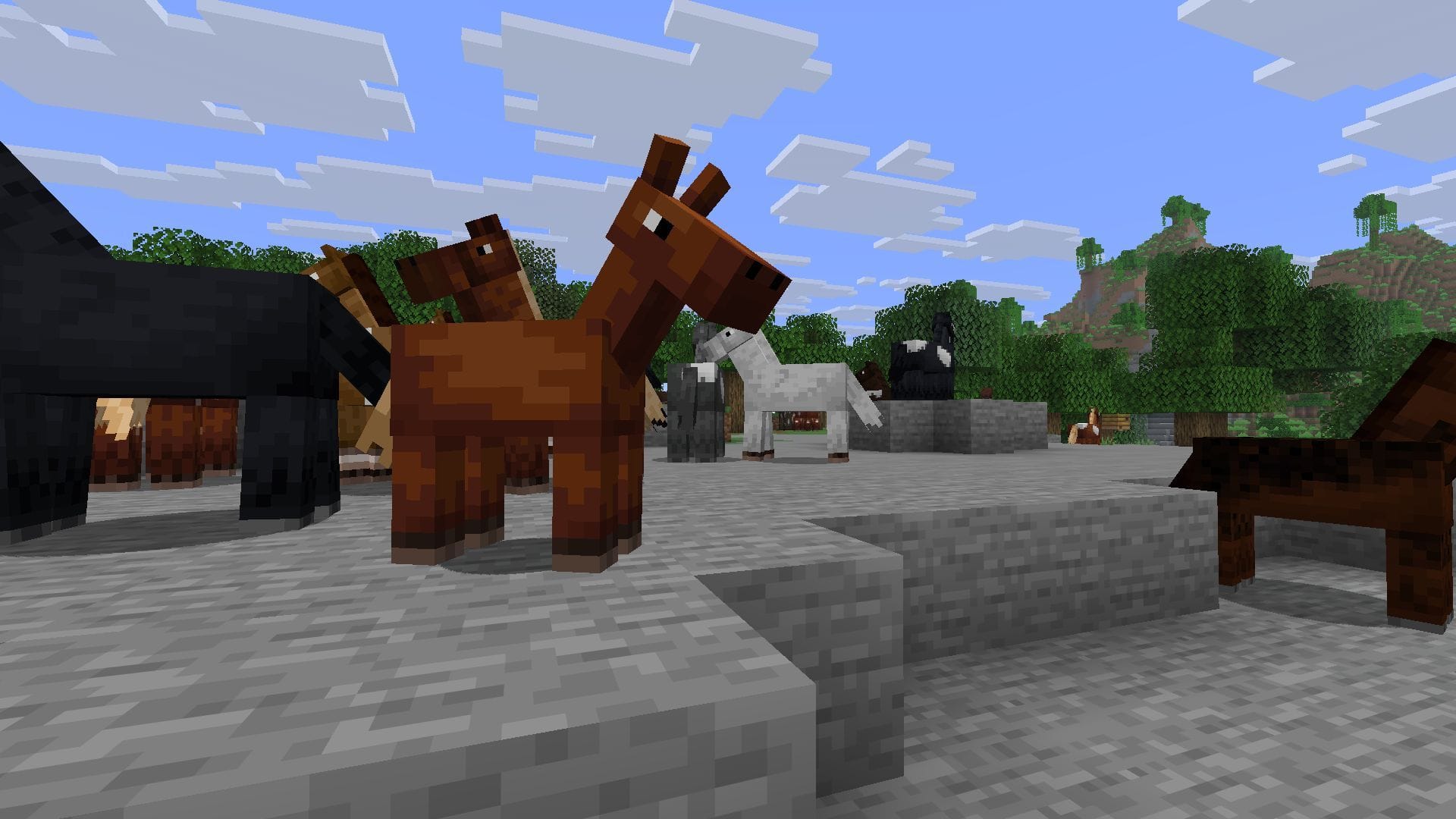 Новый Minecraft снапшот представляет детские варианты лошадей, ослов и других животных