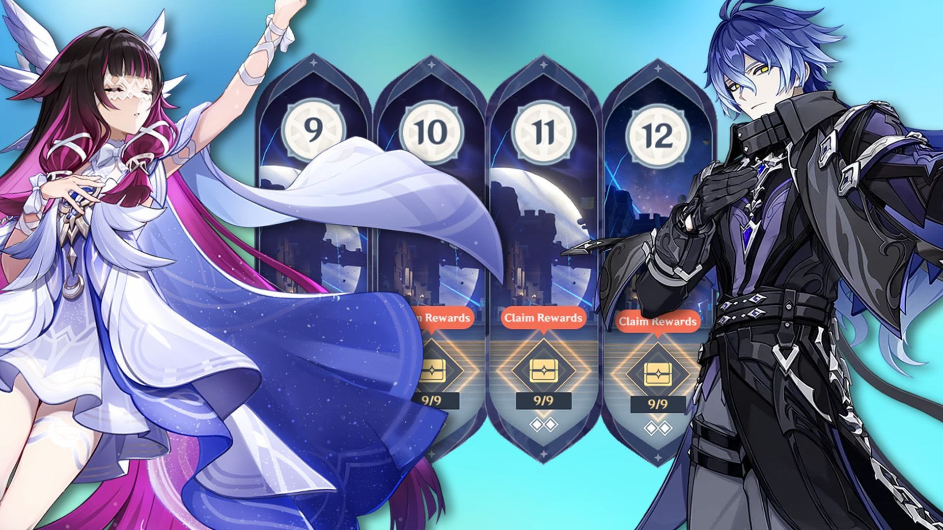 Лучшие команды для Genshin Impact Luna IV Spiral Abyss