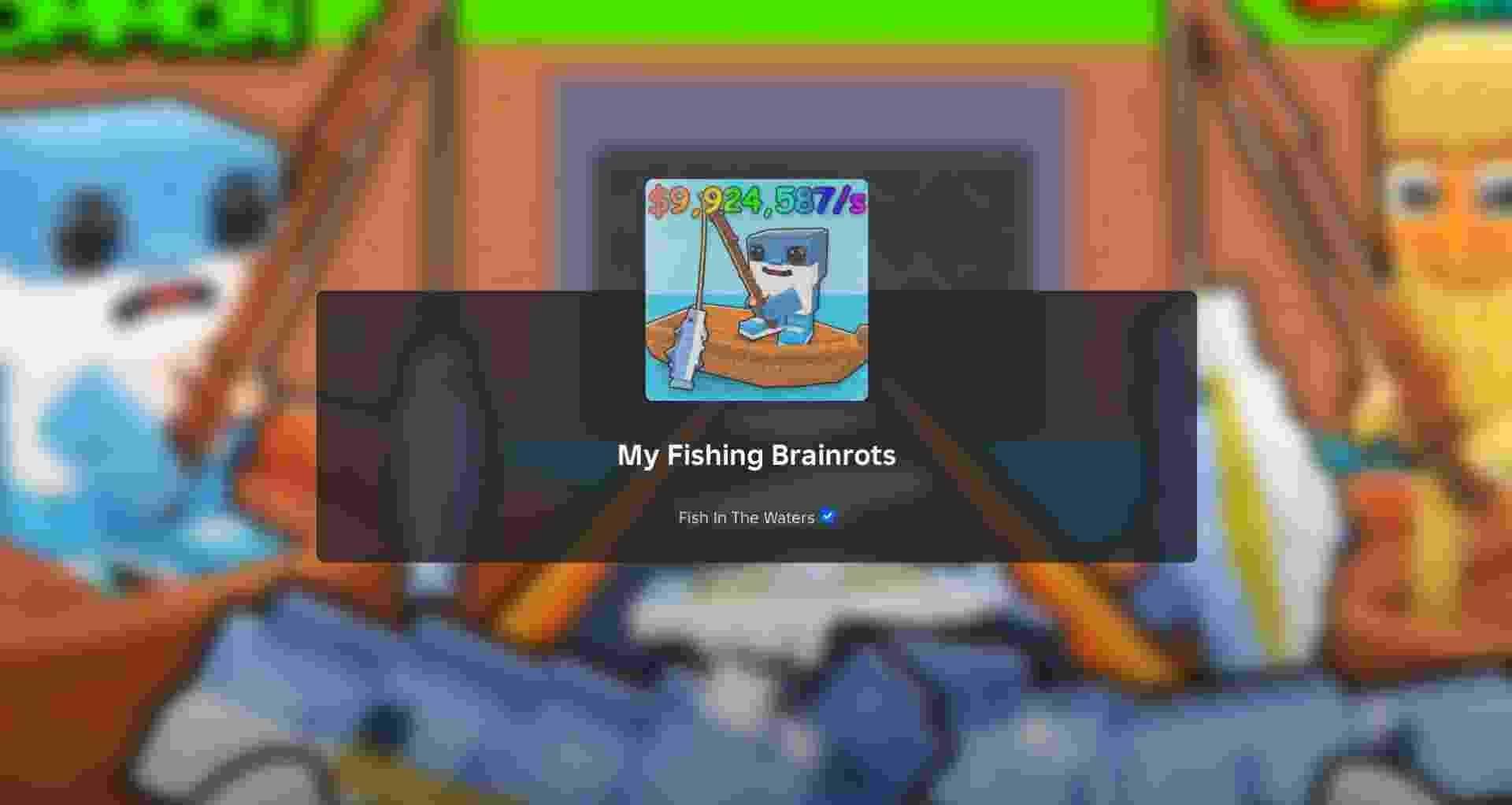 My Fishing Brainrots Update 7 патчноуты