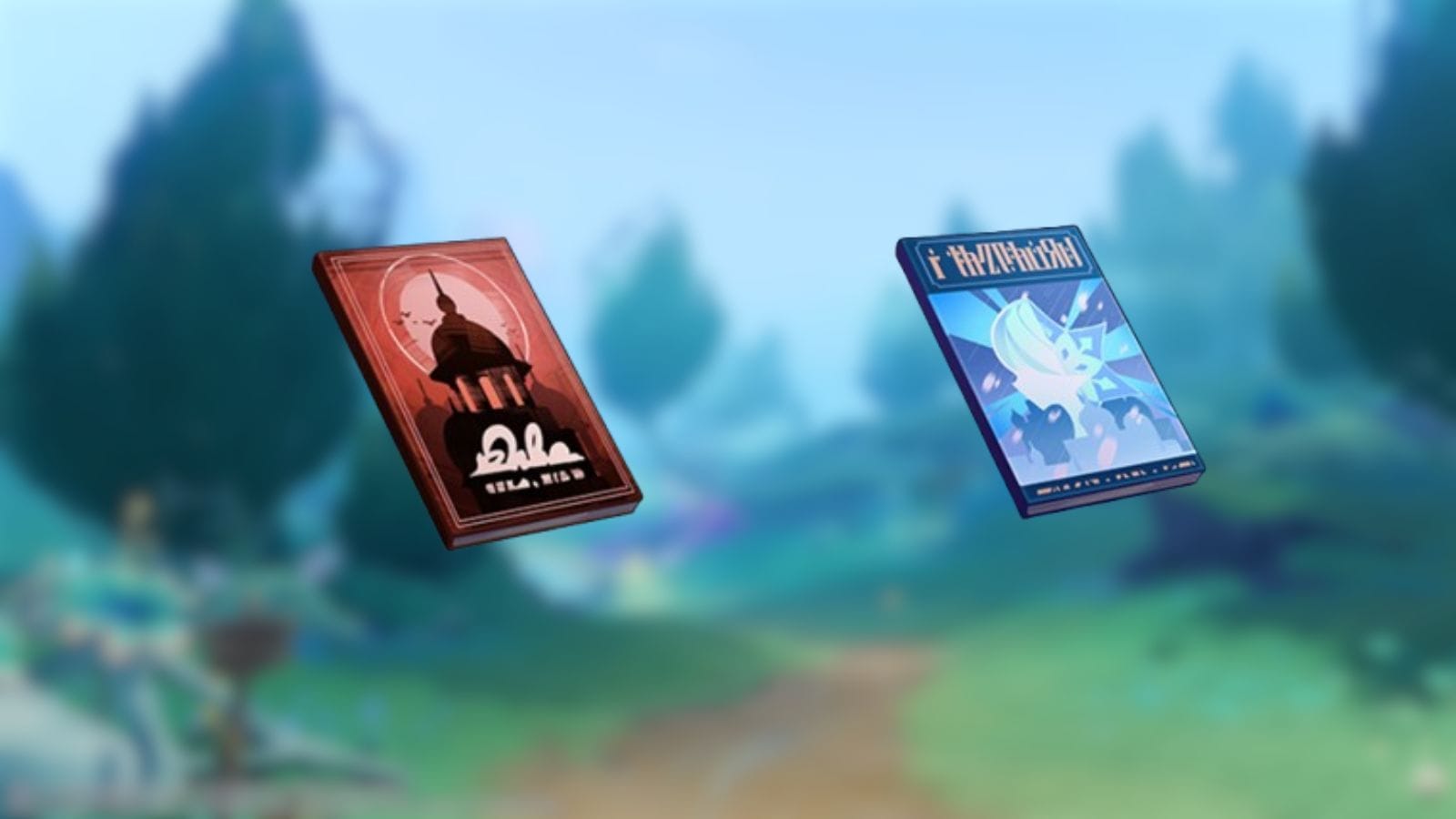 Места нахождения книг Genshin Impact Luna IV