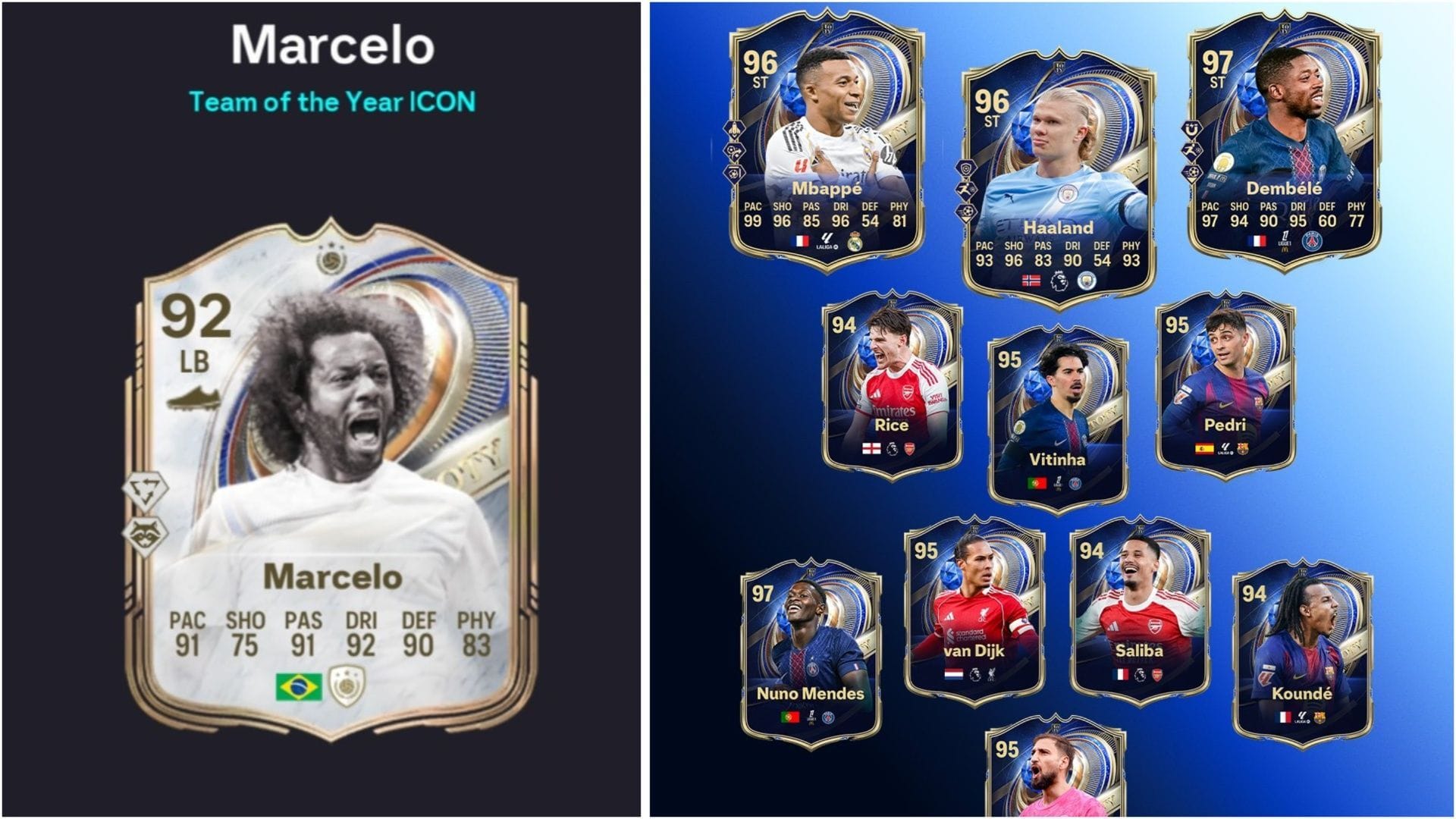 EA FC 26 Marcelo TOTY Icon SBC: Все задания и самые дешёвые решения