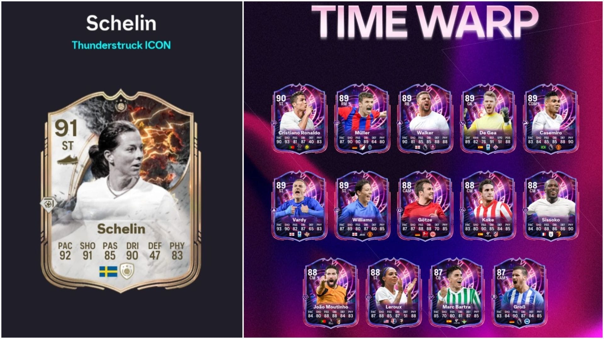 EA FC 26 Lotta Schelin Thunderstruck Icon SBC: Все задания и самые дешёвые решения