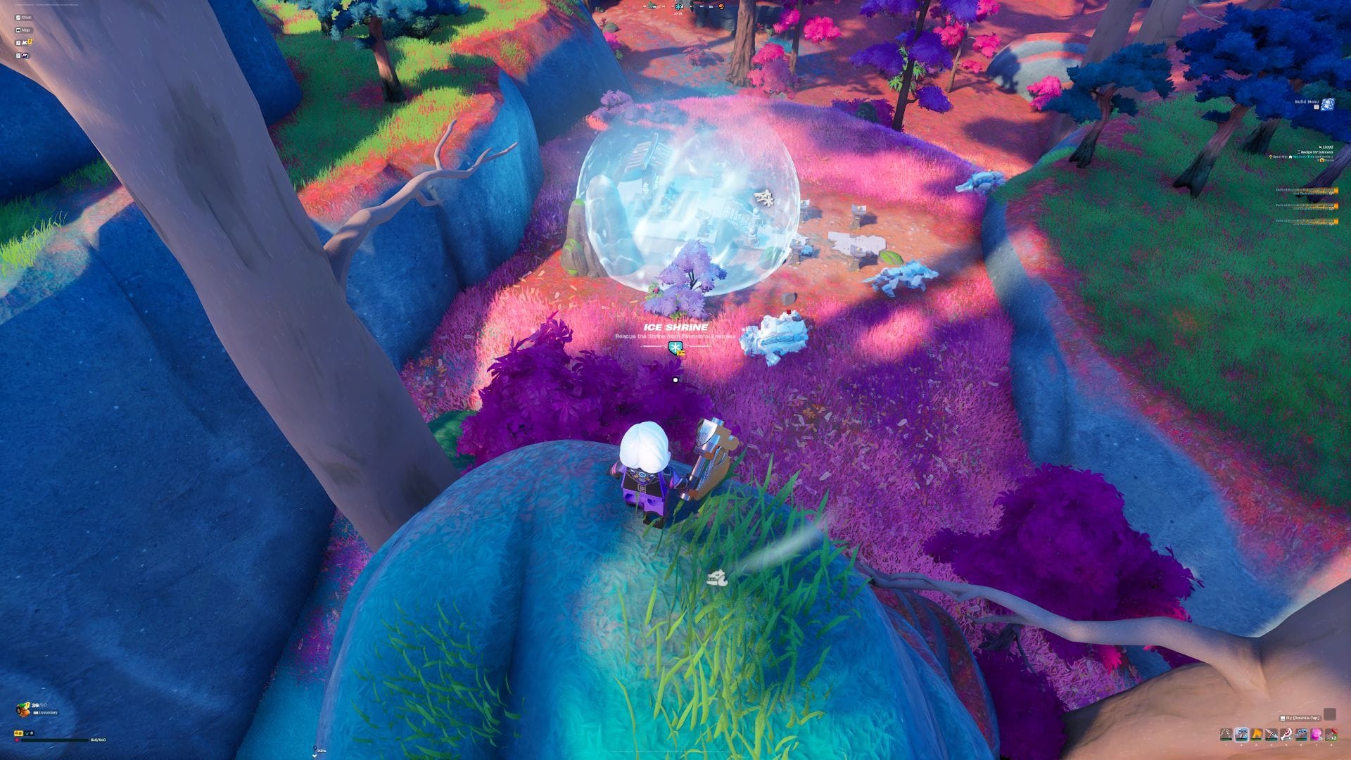 Как получить Ice Ink в LEGO Fortnite