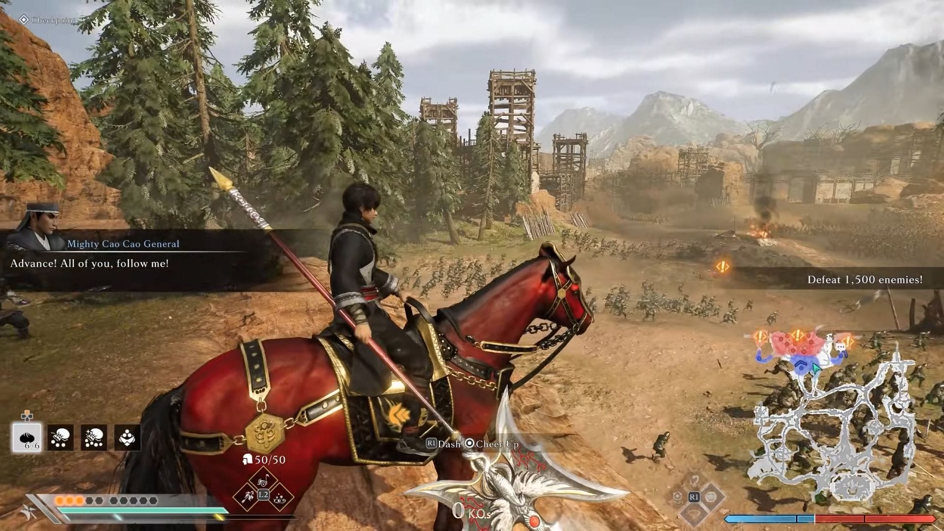 Как разблокировать Красного Коня Лю Бу (новую лошадь) в Dynasty Warriors Origins Visions of Four Heroes