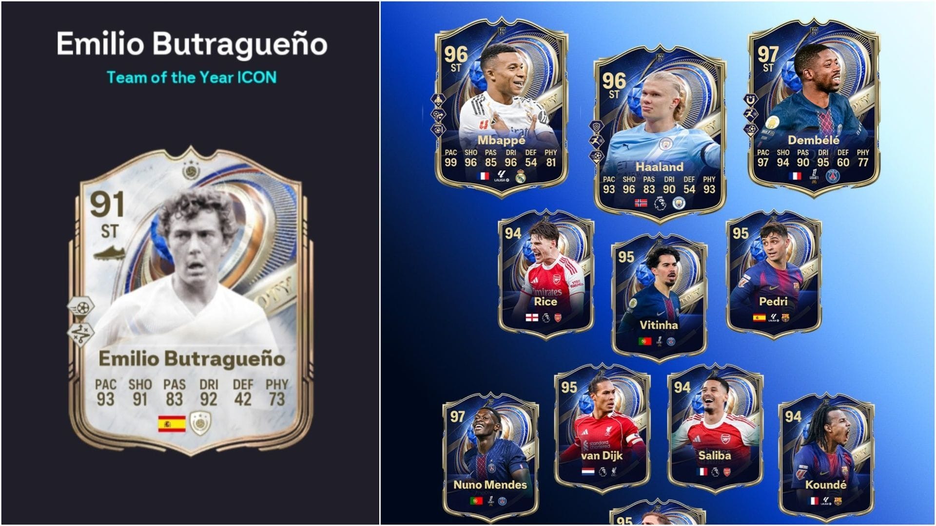 EA FC 26 Emilio Butragueno TOTY Icon SBC: Все задания и самые дешёвые решения