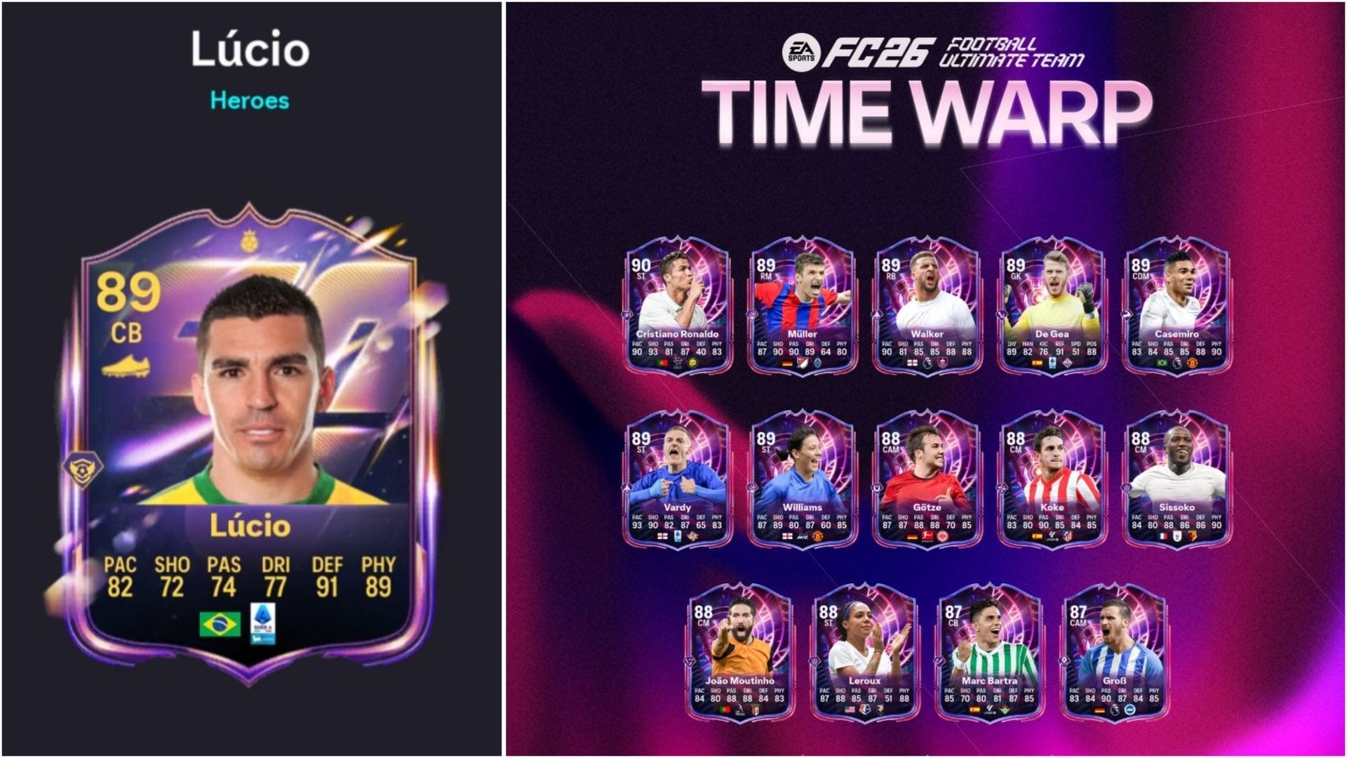 EA FC 26 Lucio Base Hero SBC: Все задачи и самые дешёвые решения