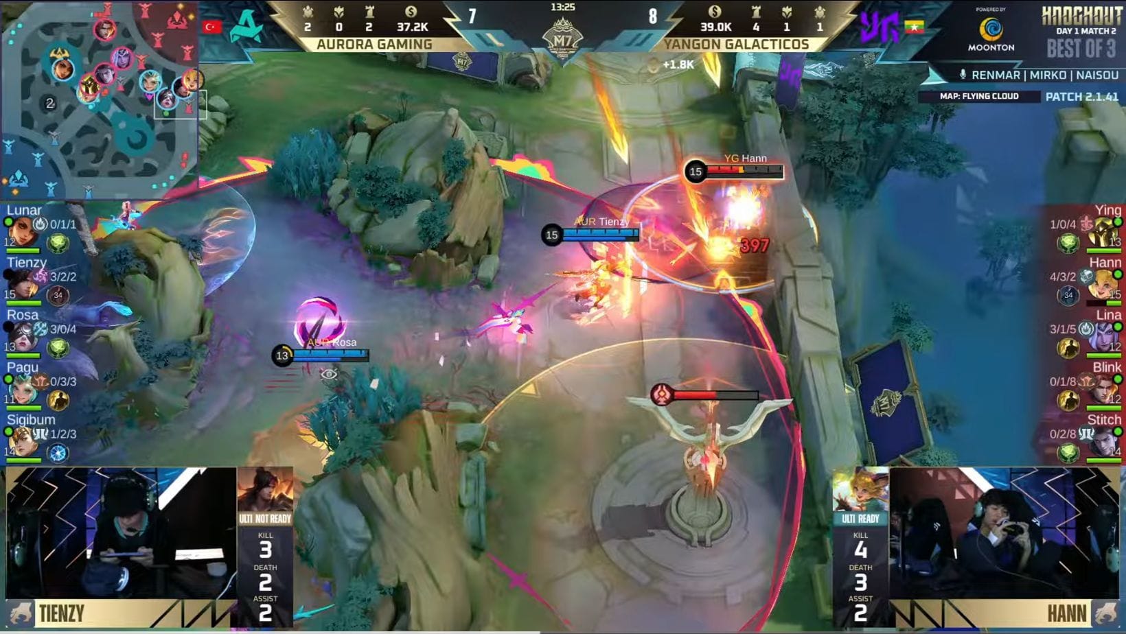 M7 MLBB World Championship Knockout День 1: Результаты и основные моменты