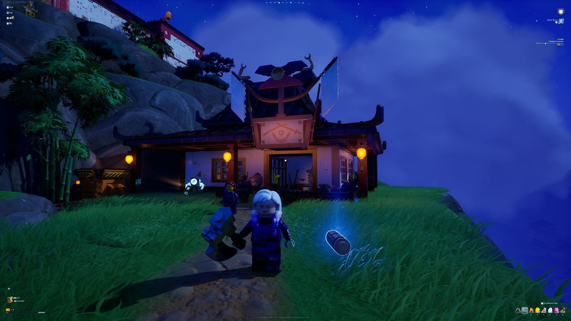 Как получить Honed Bamboo в LEGO Fortnite