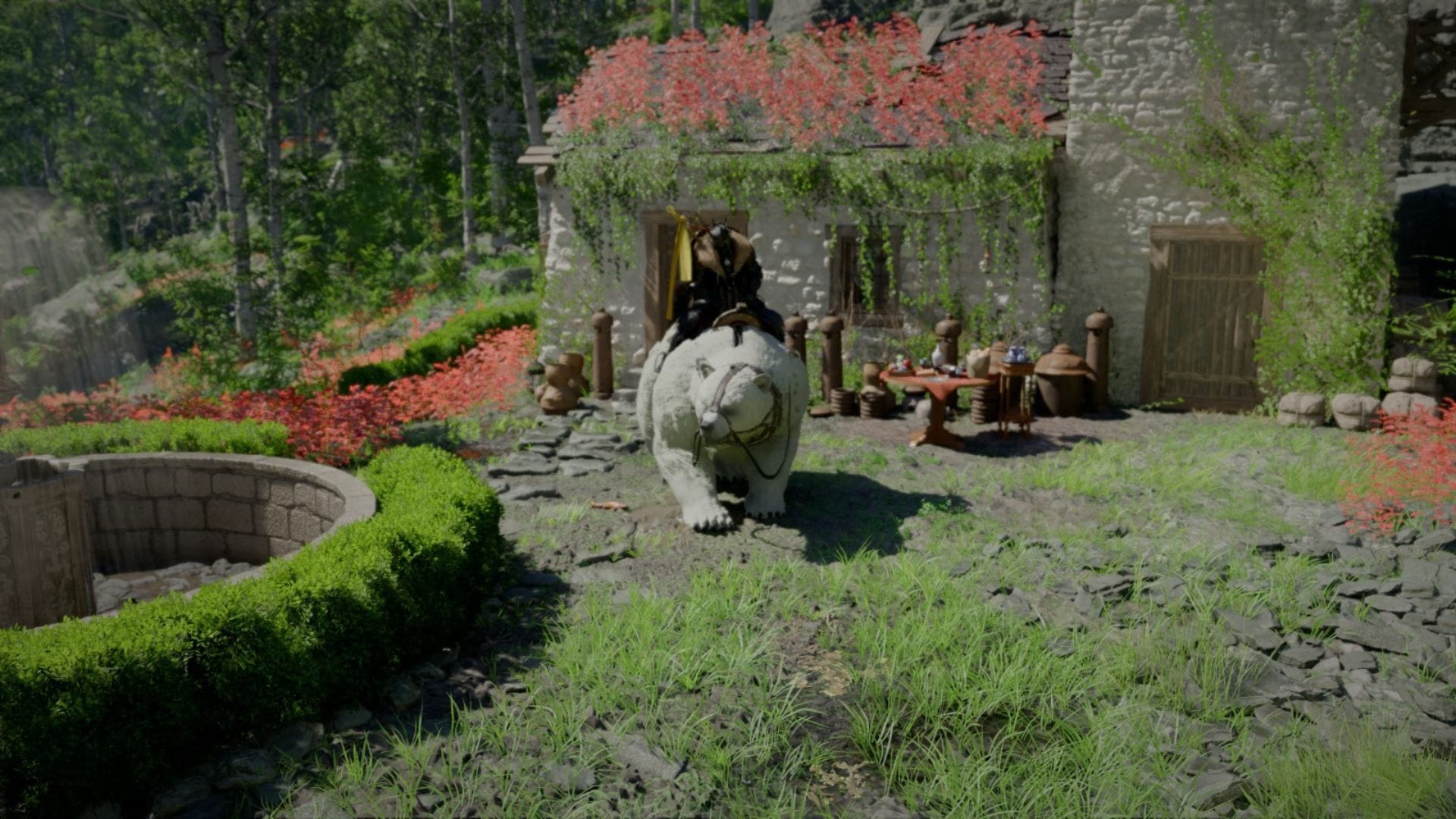 Новые Легендарные питомцы в Crimson Desert и как их получить (White Bear, Silver Fang, Snowwhite Deer)