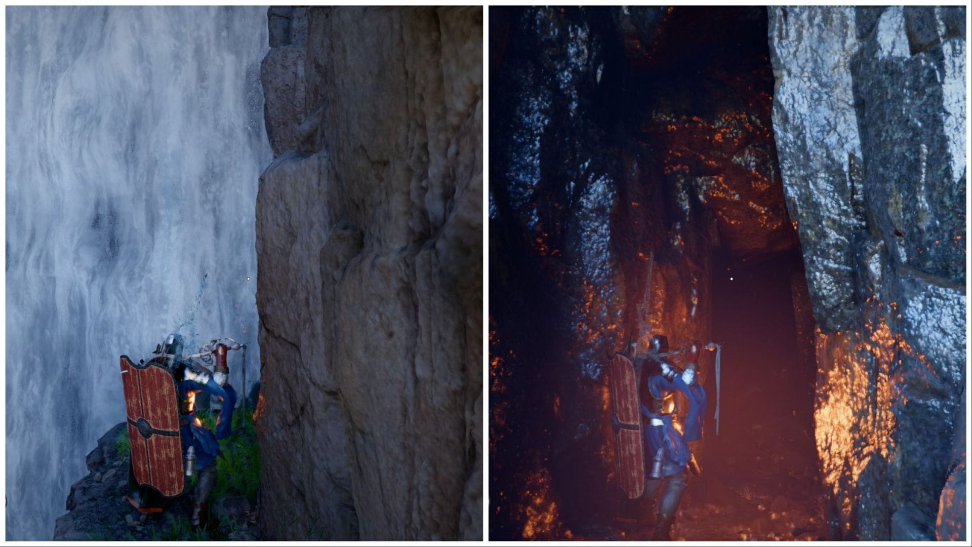 Как пройти за водопадами в Crimson Desert