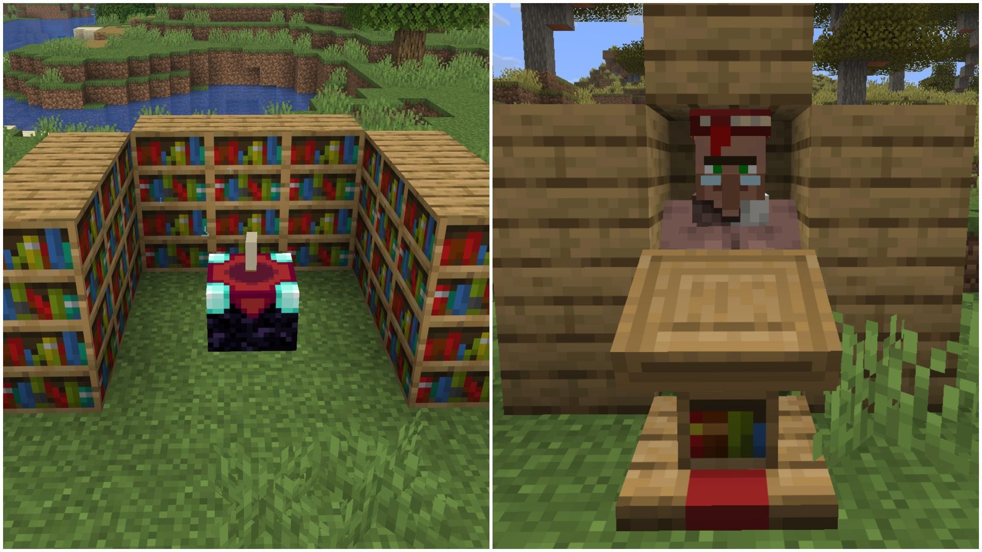 Как перезарядить зачарования в Minecraft