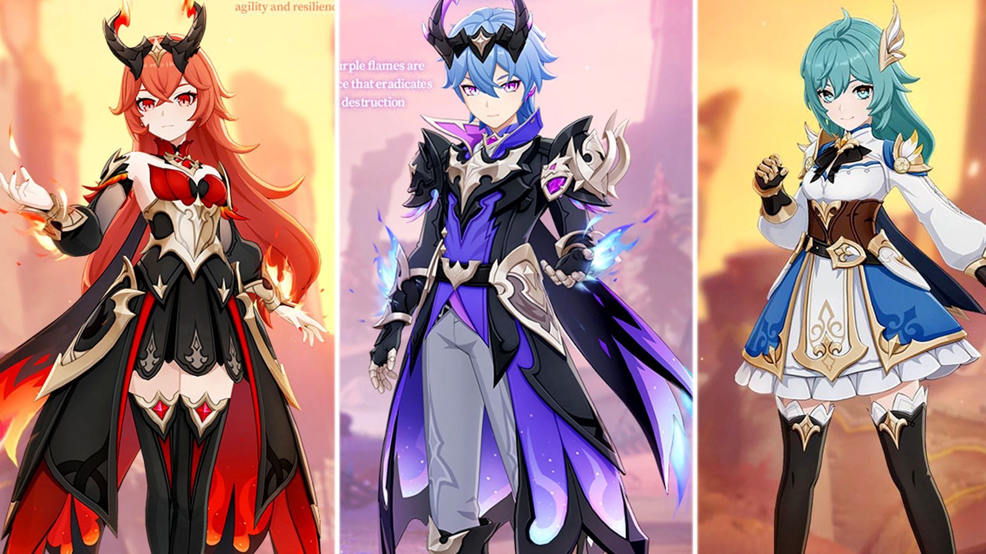 Genshin Impact Luna VI Miliastra Wonderland Легендарные и Элитные наборы