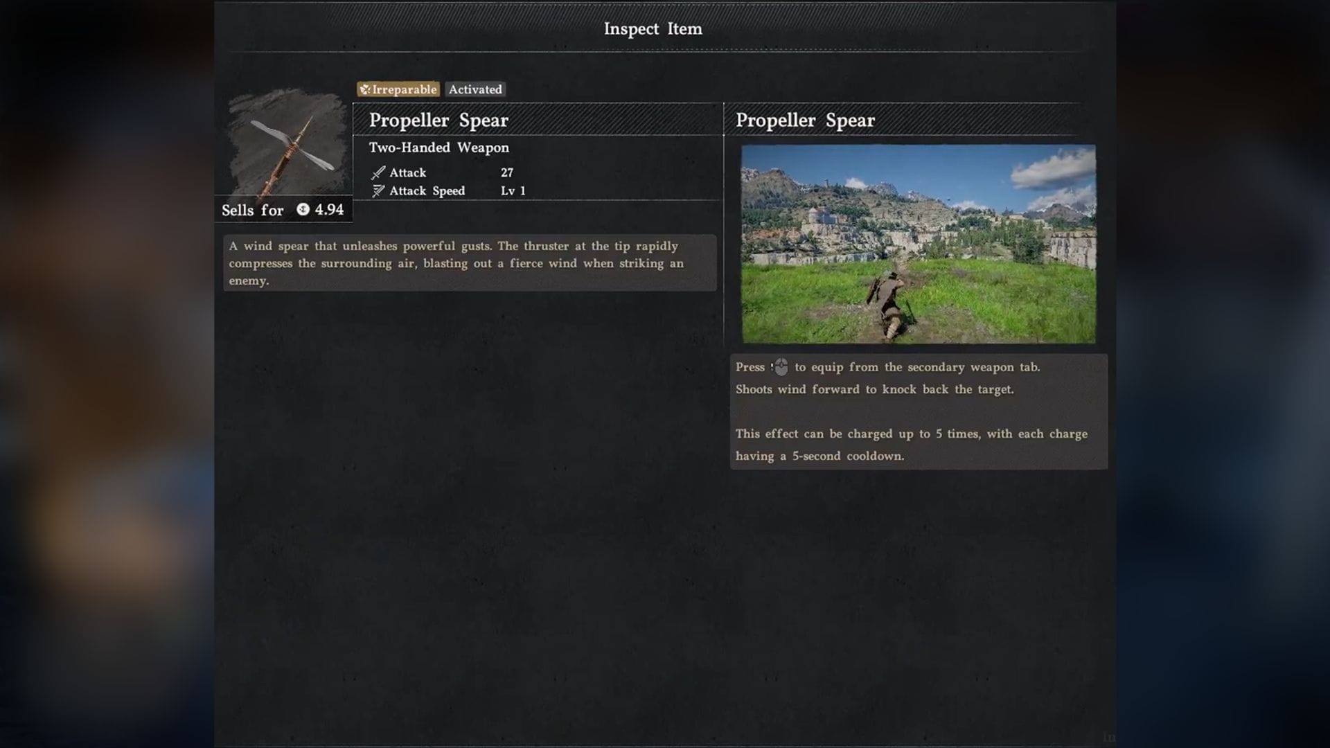 Как получить Propeller Spear в Crimson Desert