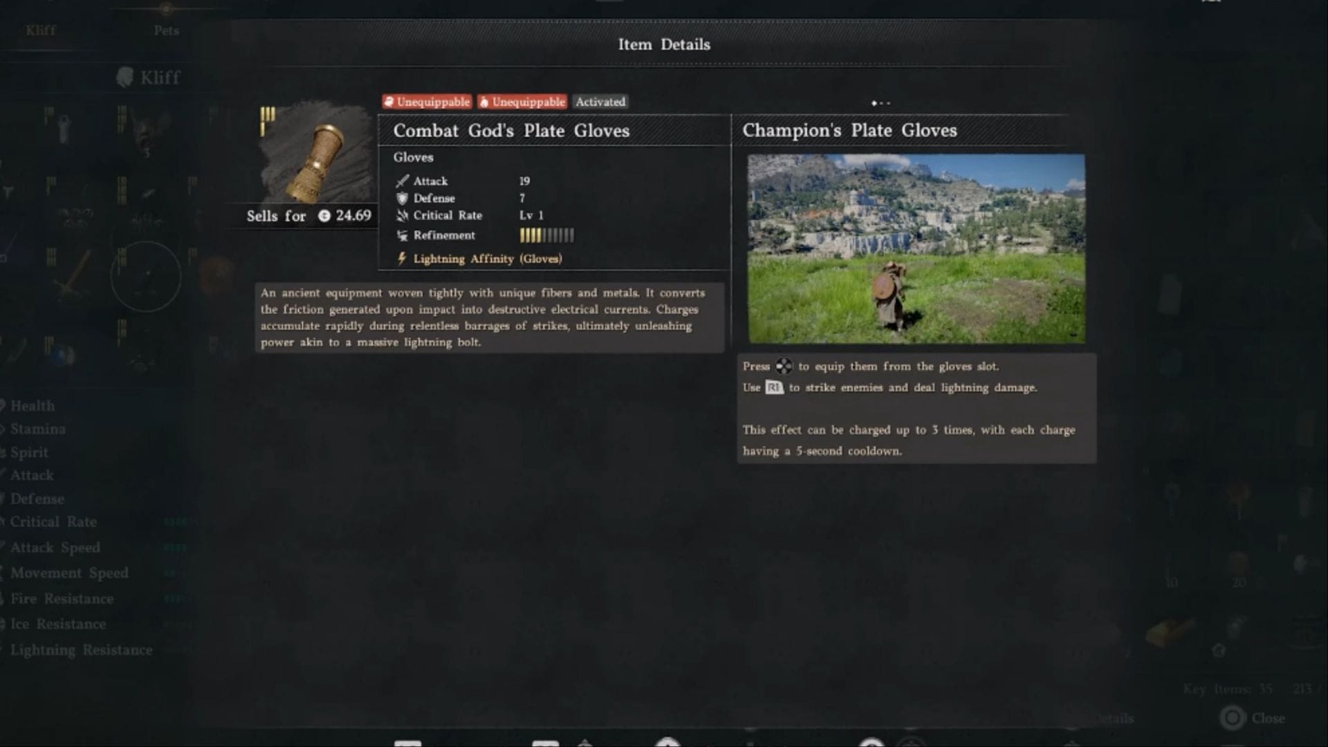 Как получить Combat God’s Plate Gloves в Crimson Desert