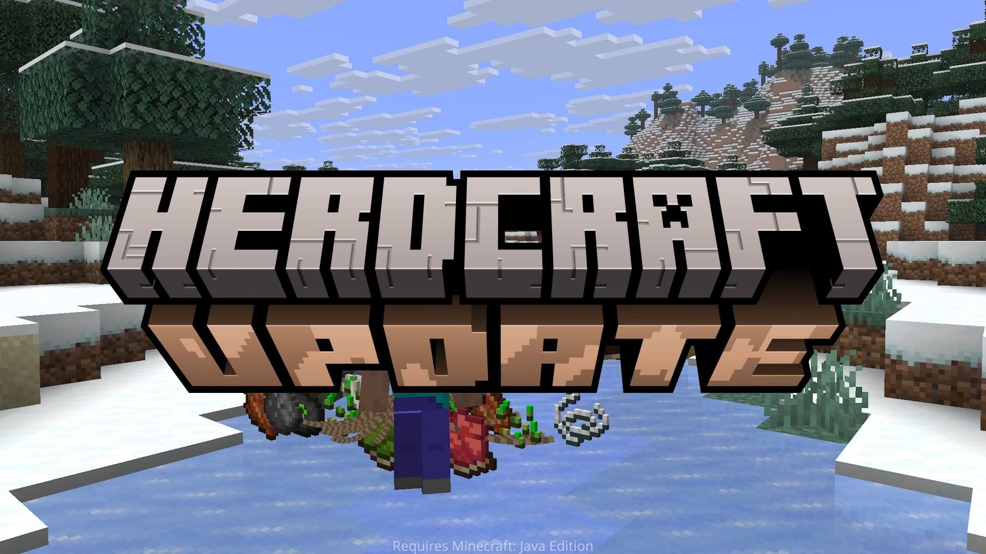 Minecraft HerdCraft update (April Fools 2026): Игровой процесс без инвентара, особенности и многое другое