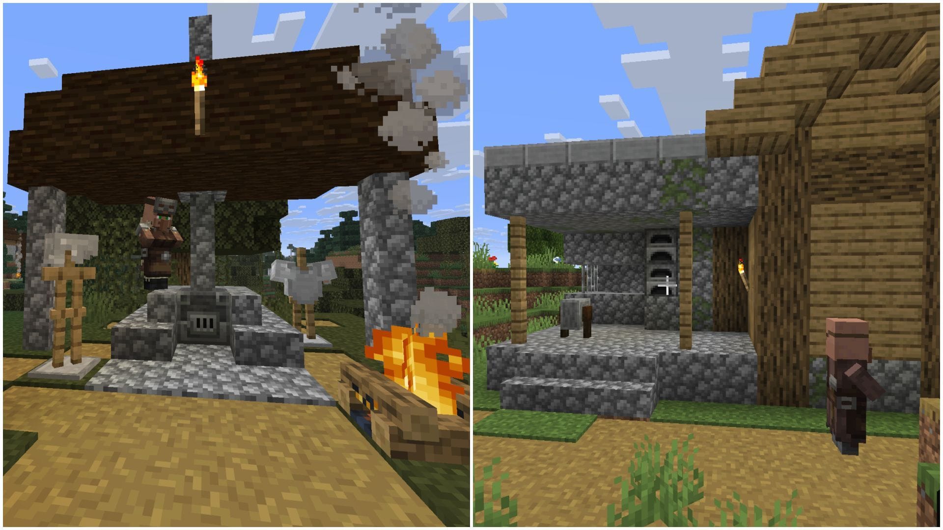 5 лучших семян Minecraft 26.1 для нахождения деревень кузнецов