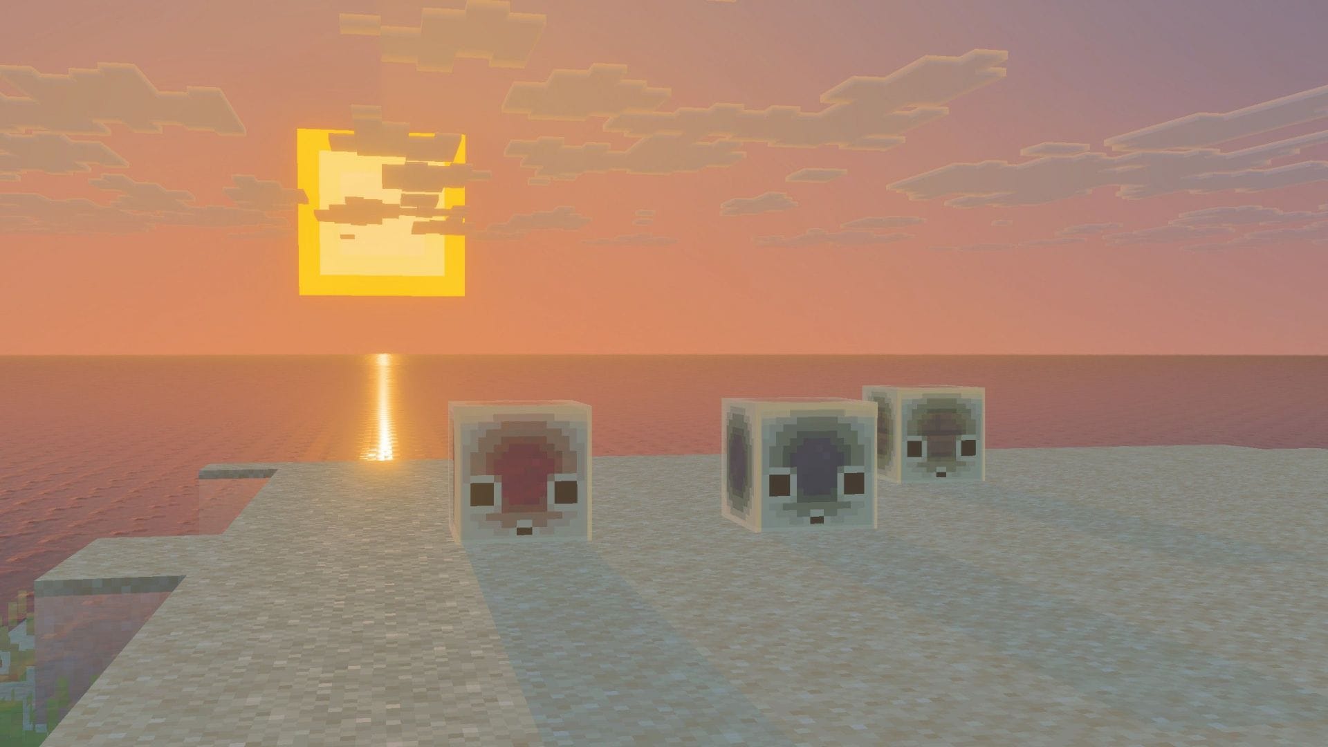 Сулон Куб в Minecraft: Список всех блоков, которые моб может съесть