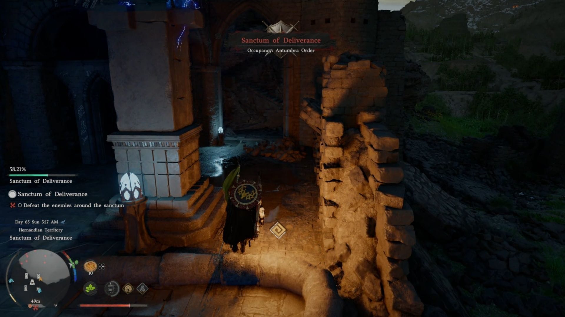 Решение Sanctum of Deliverance в Crimson Desert (Witch of Kindness)