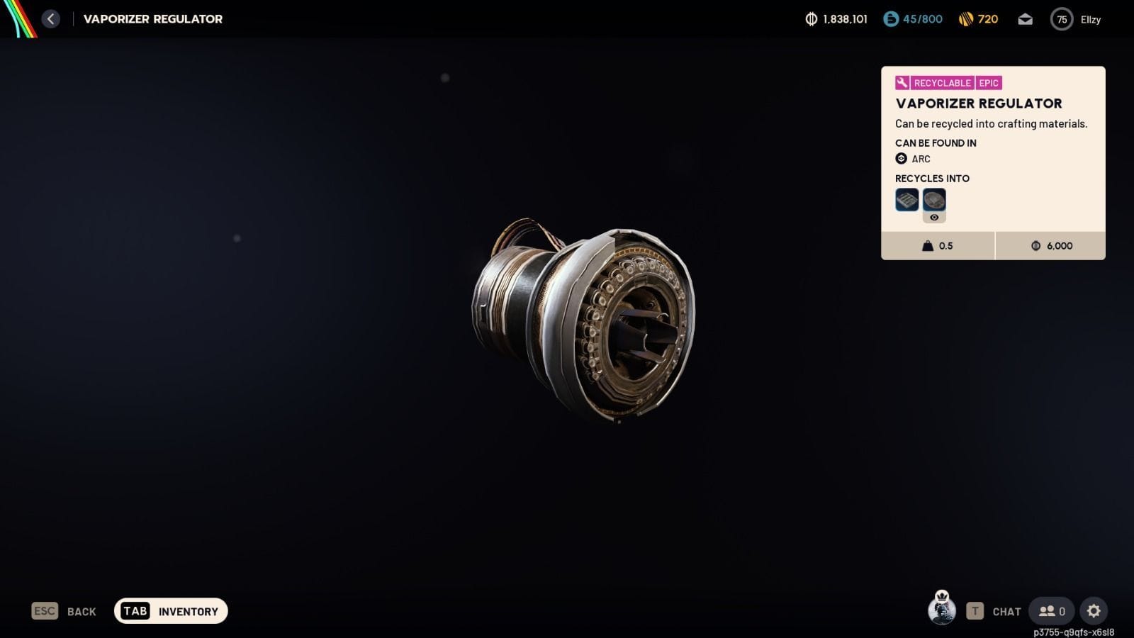 Как получить Vaporizer Regulator в ARC Raiders