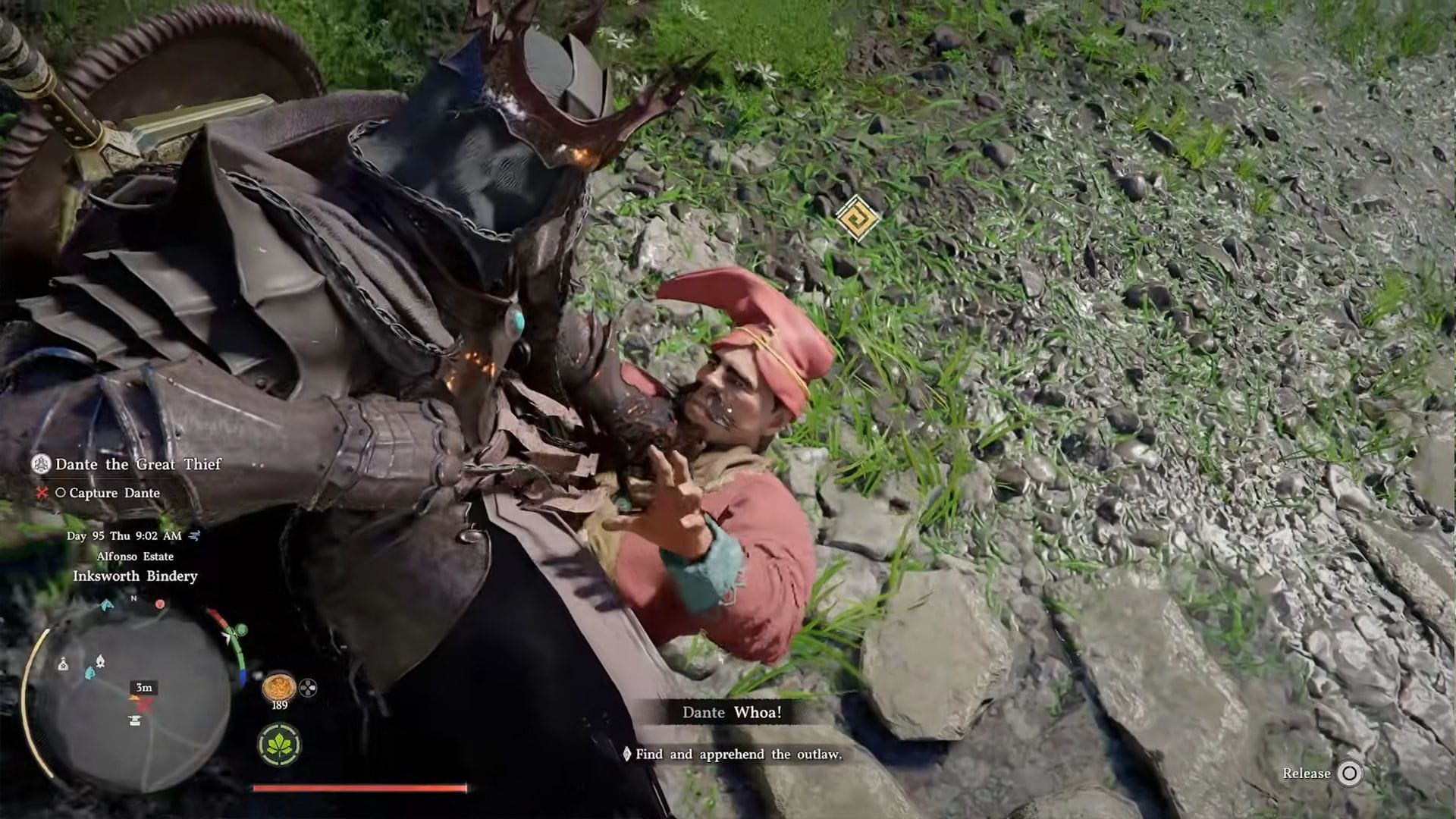 Как выполнить Dante the Great Thief Bounty в Crimson Desert