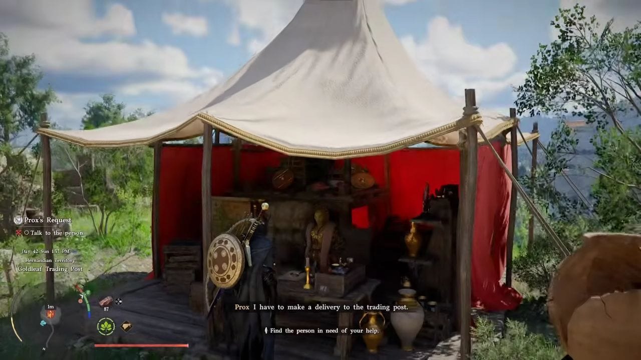 Как завершить Prox’s Request в Crimson Desert