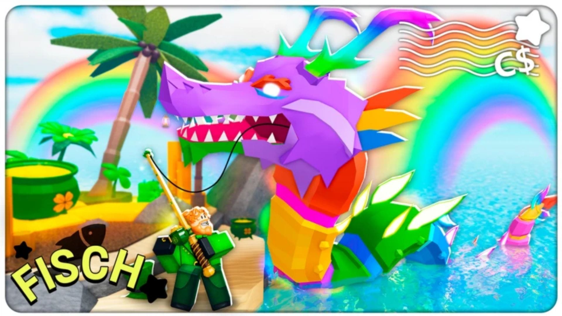 Как поймать Ginsu Shark в Fisch