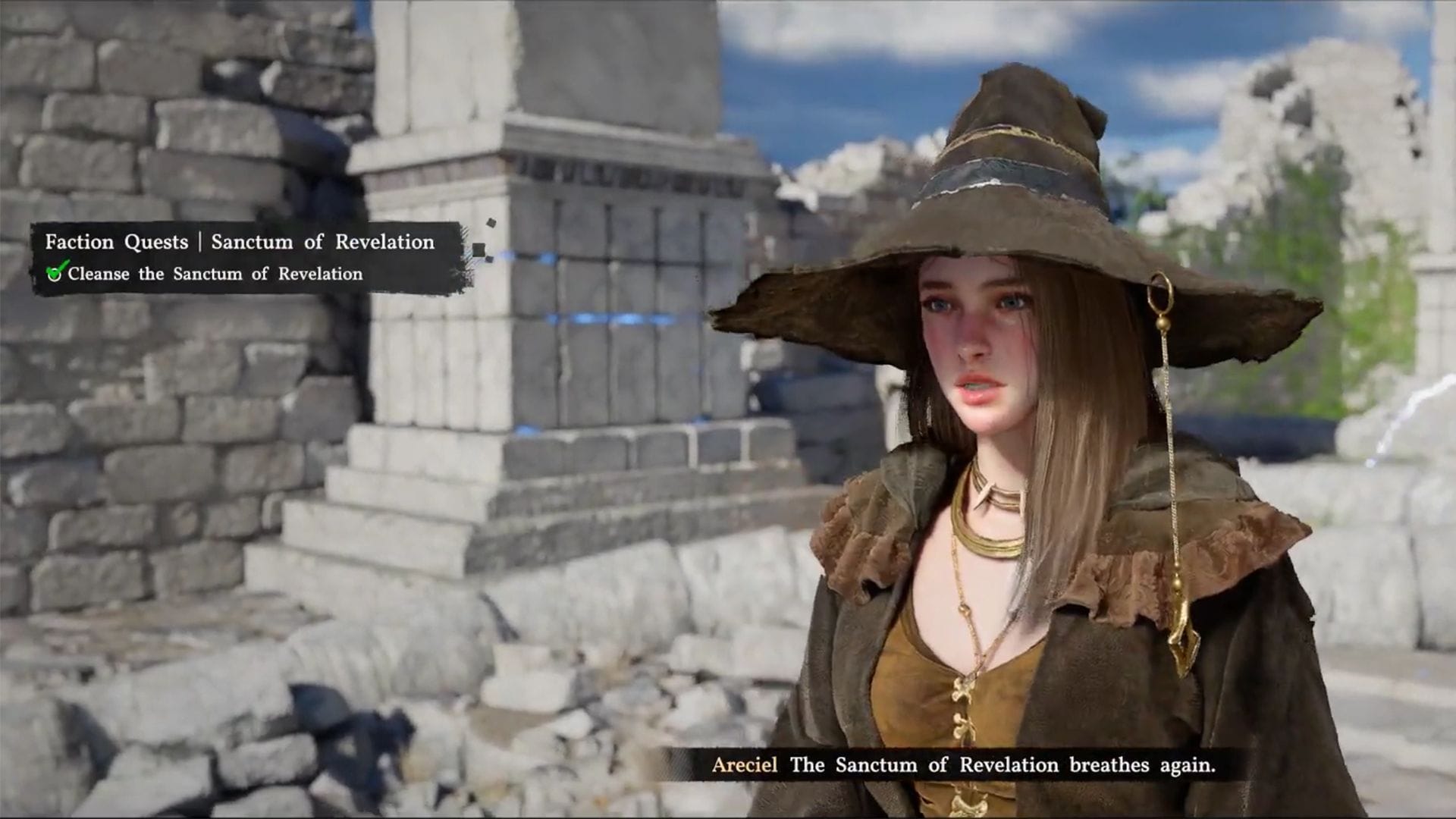 Решение Sanctum of Revelation в Crimson Desert (Witch of Strength)