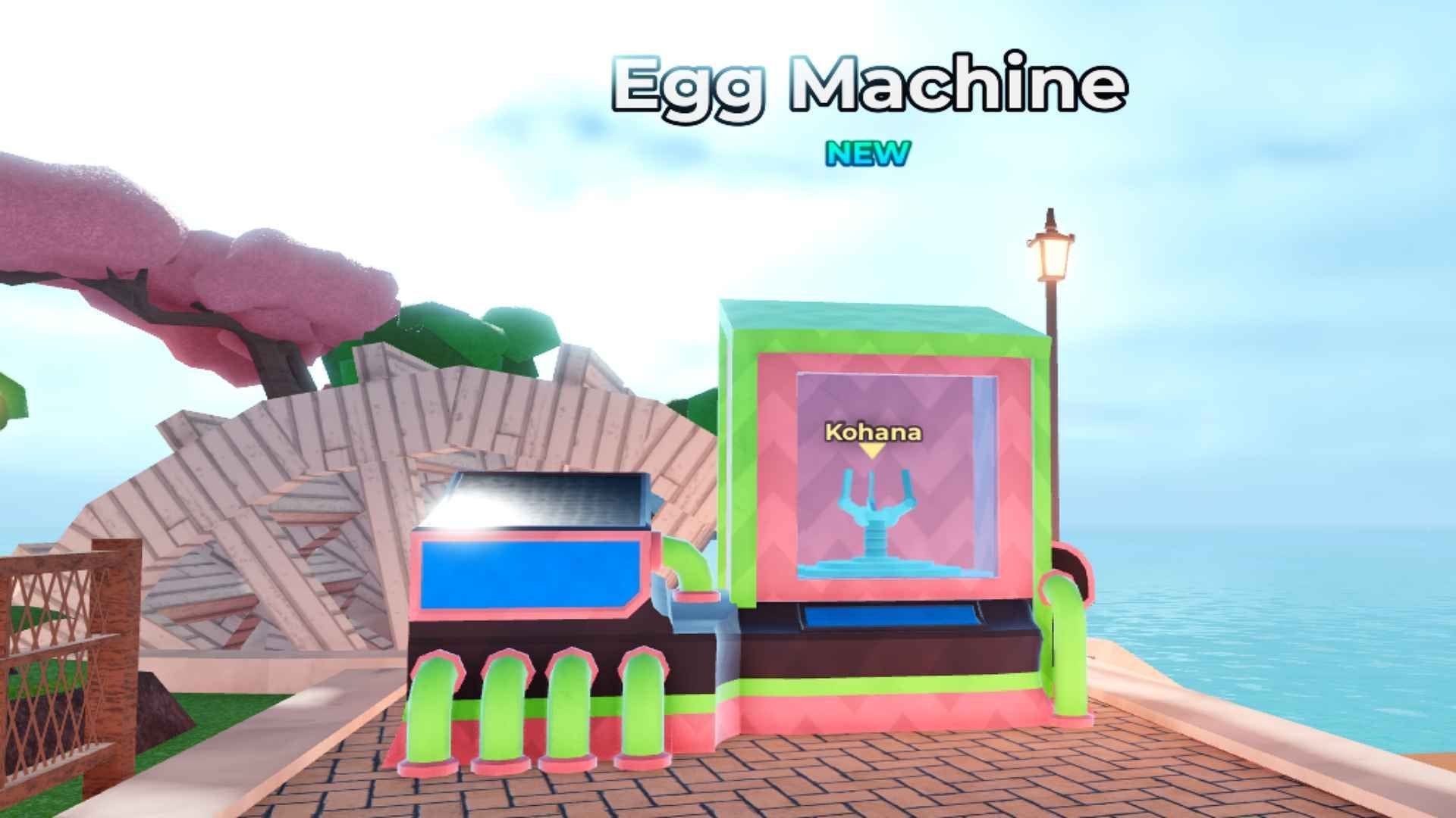 Как использовать Egg Machine в Fish It